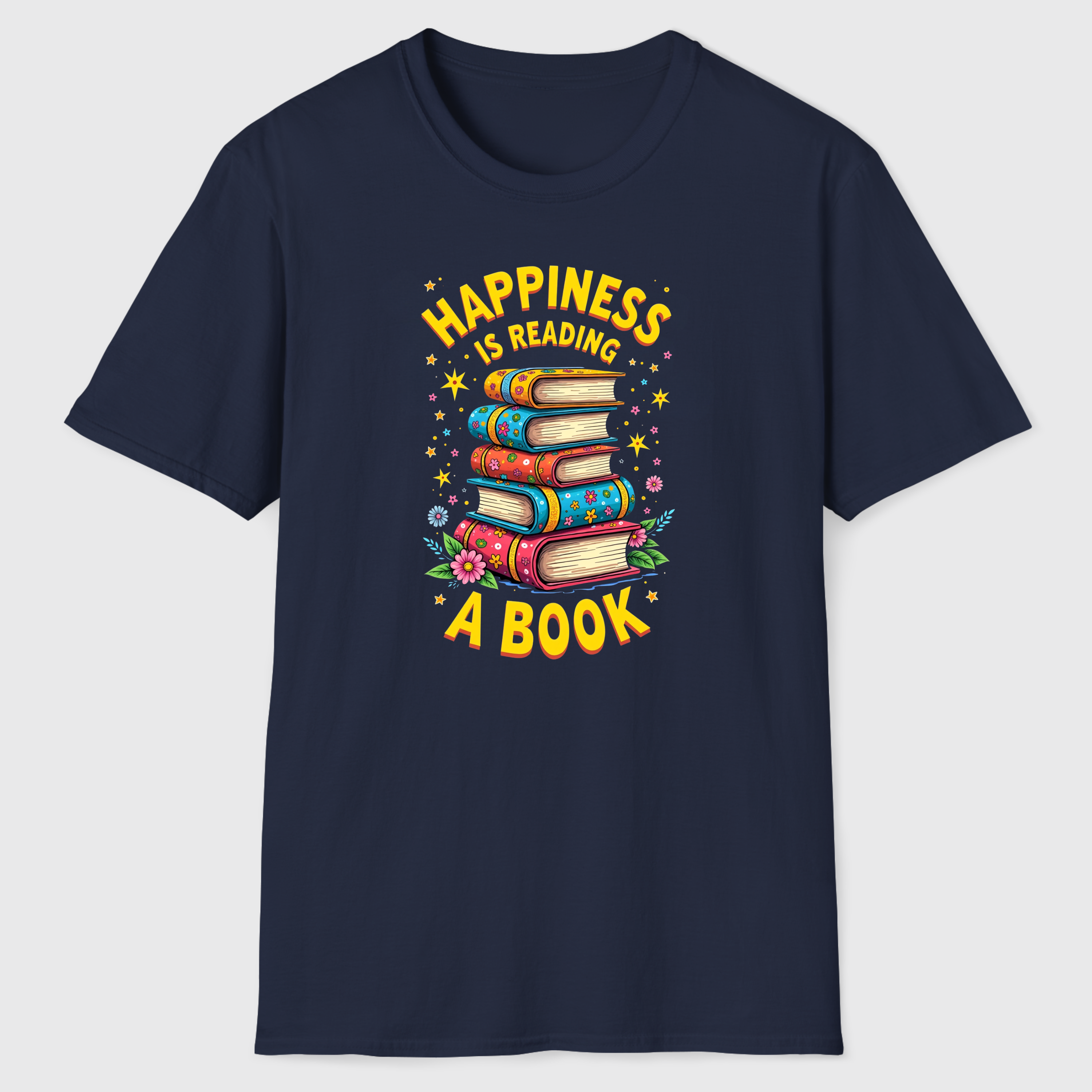 Happiness is Reading T-Shirt