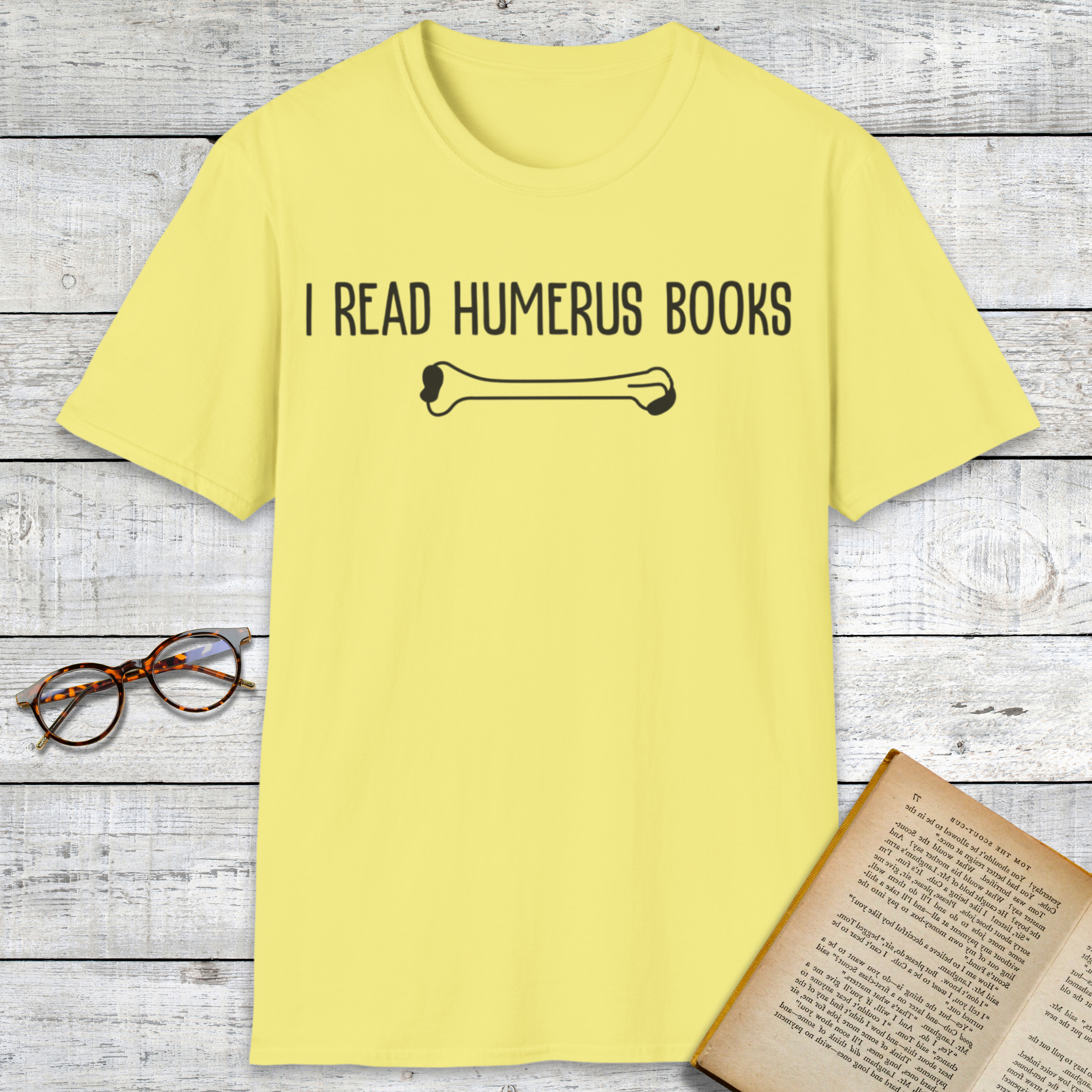 I Read Humerus Books T-Shirt