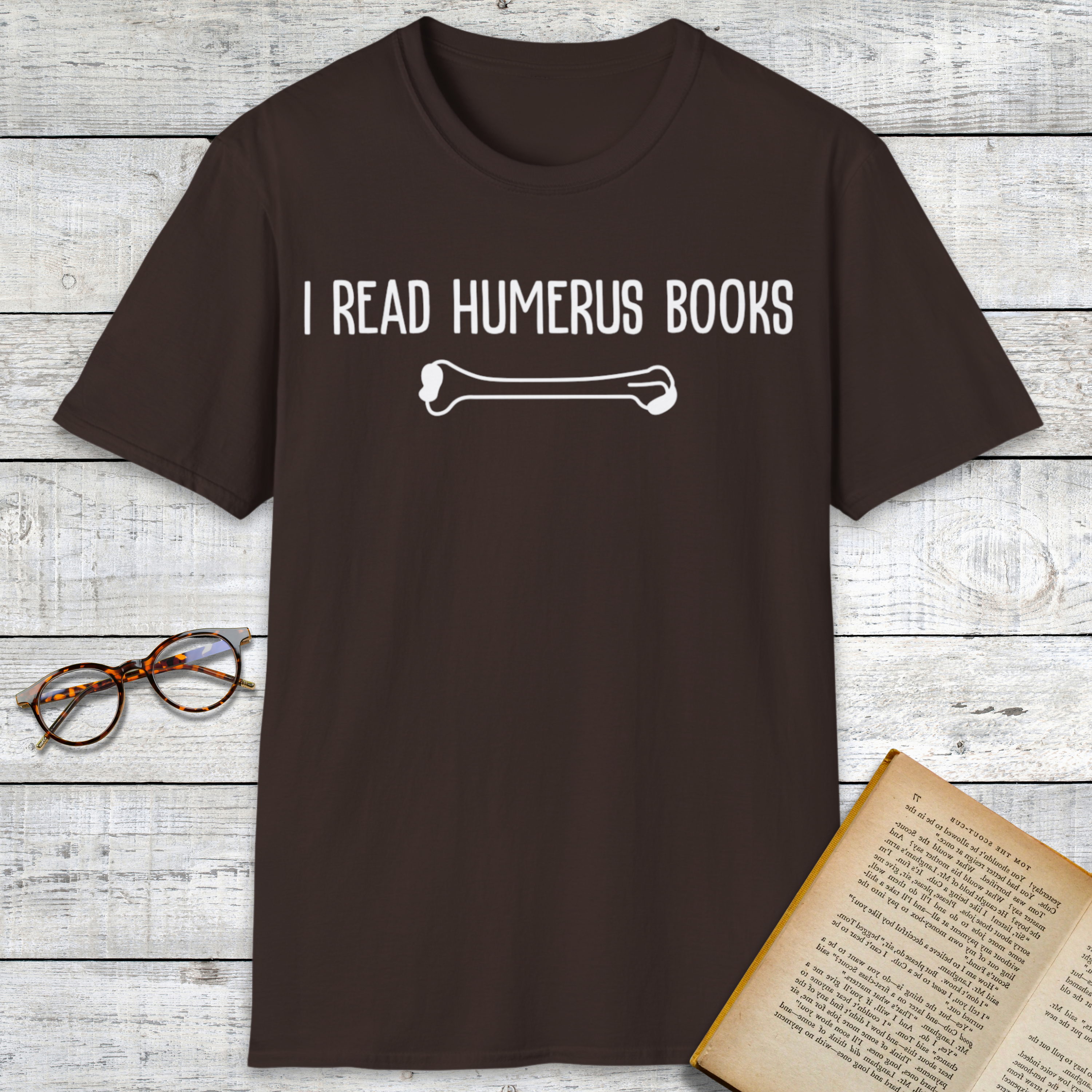 I Read Humerus Books T-Shirt