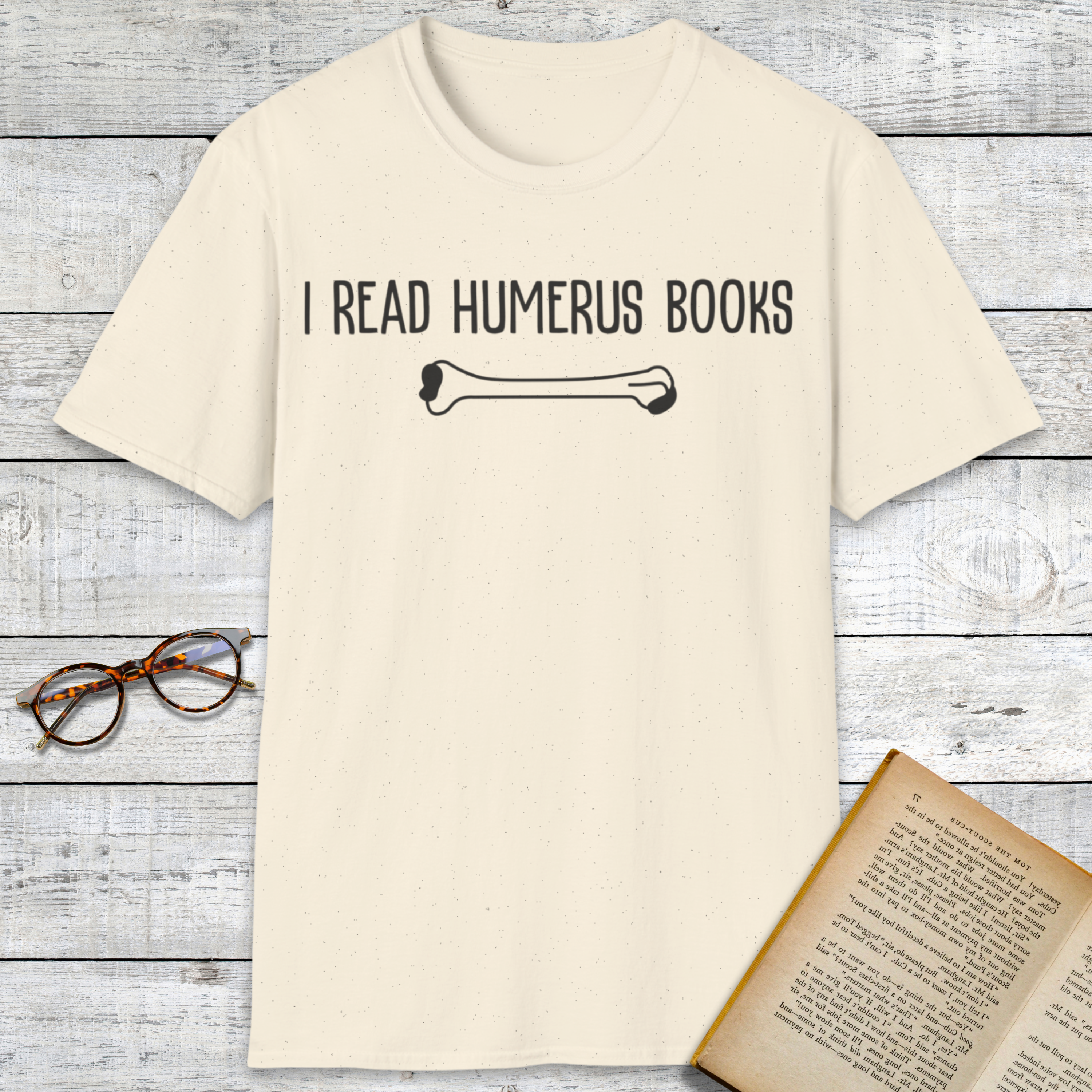I Read Humerus Books T-Shirt