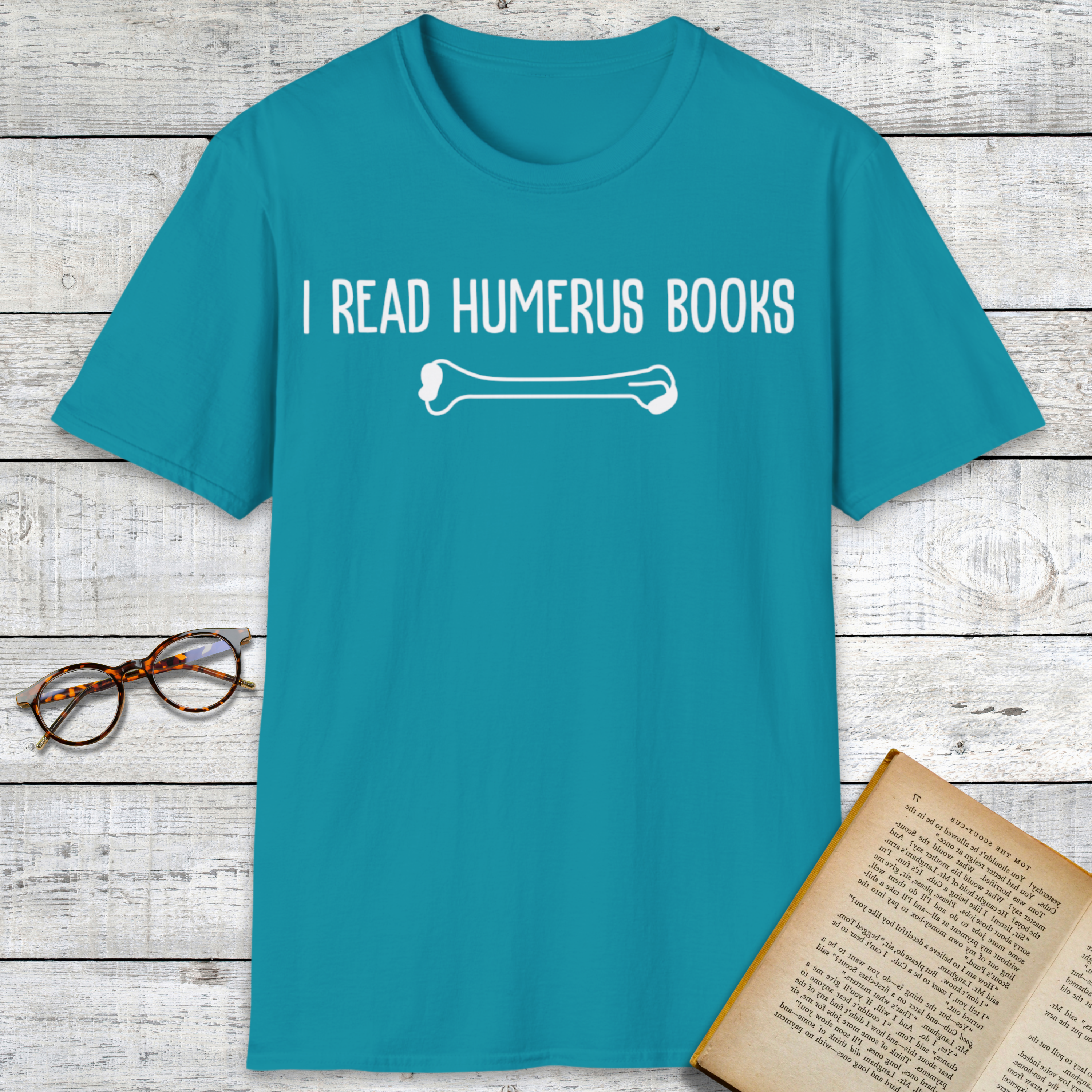 I Read Humerus Books T-Shirt