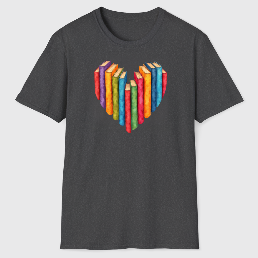 I Heart Books T-Shirt