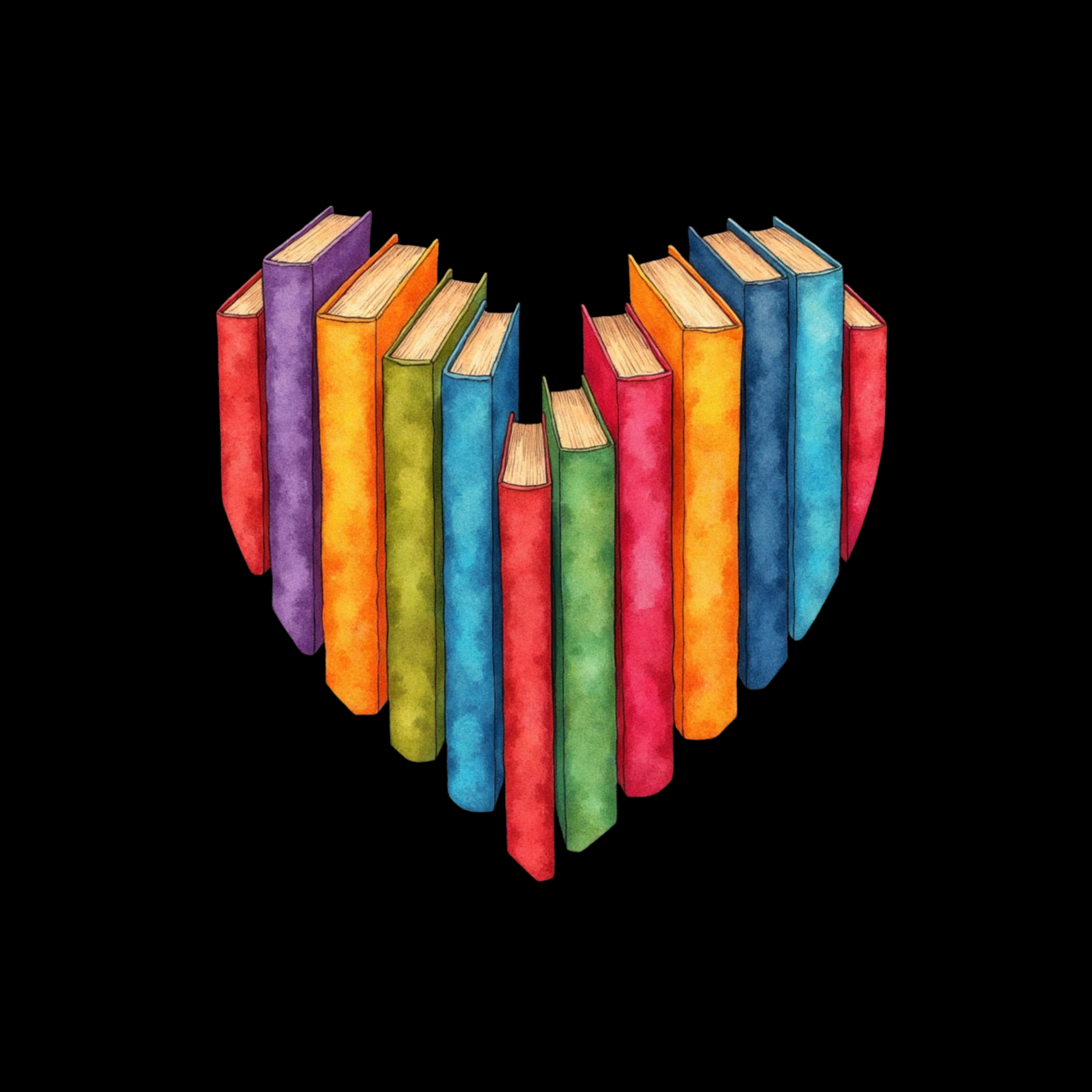 I Heart Books T-Shirt