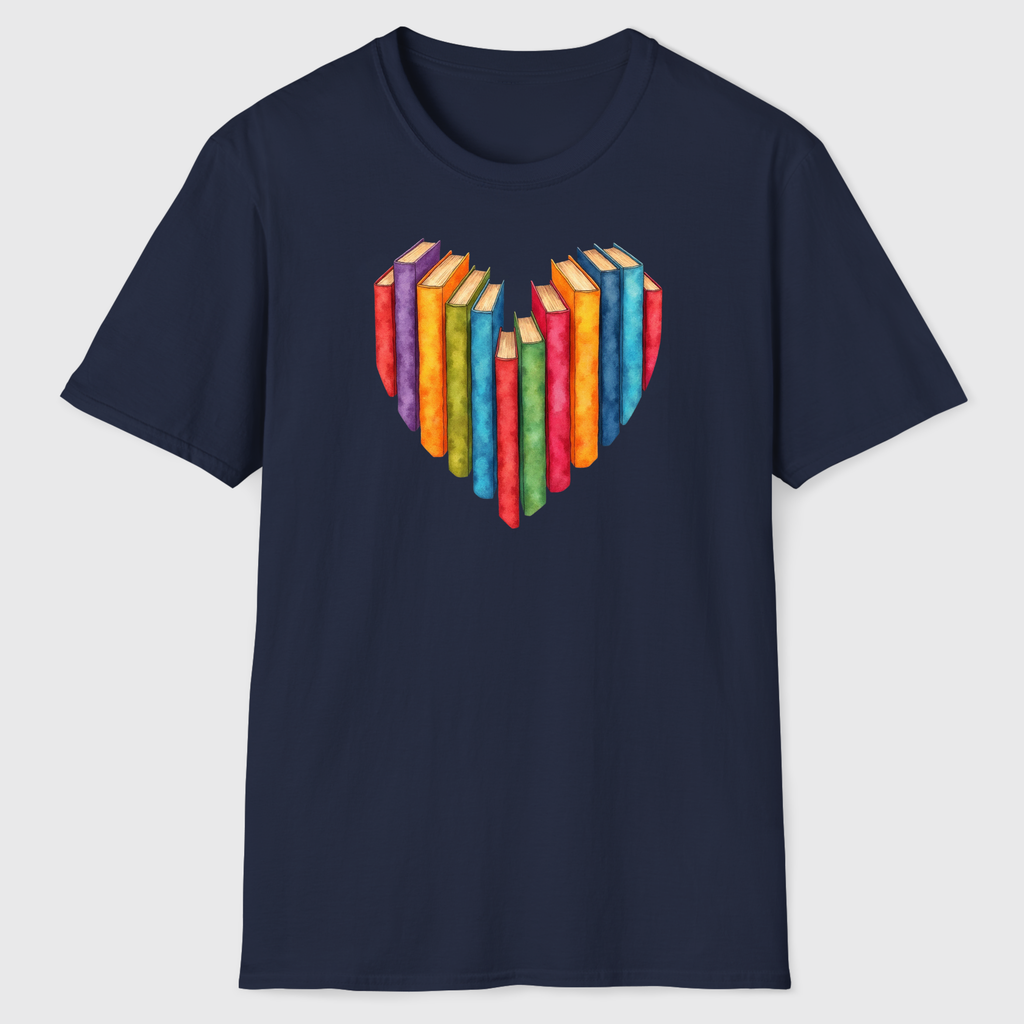 I Heart Books T-Shirt
