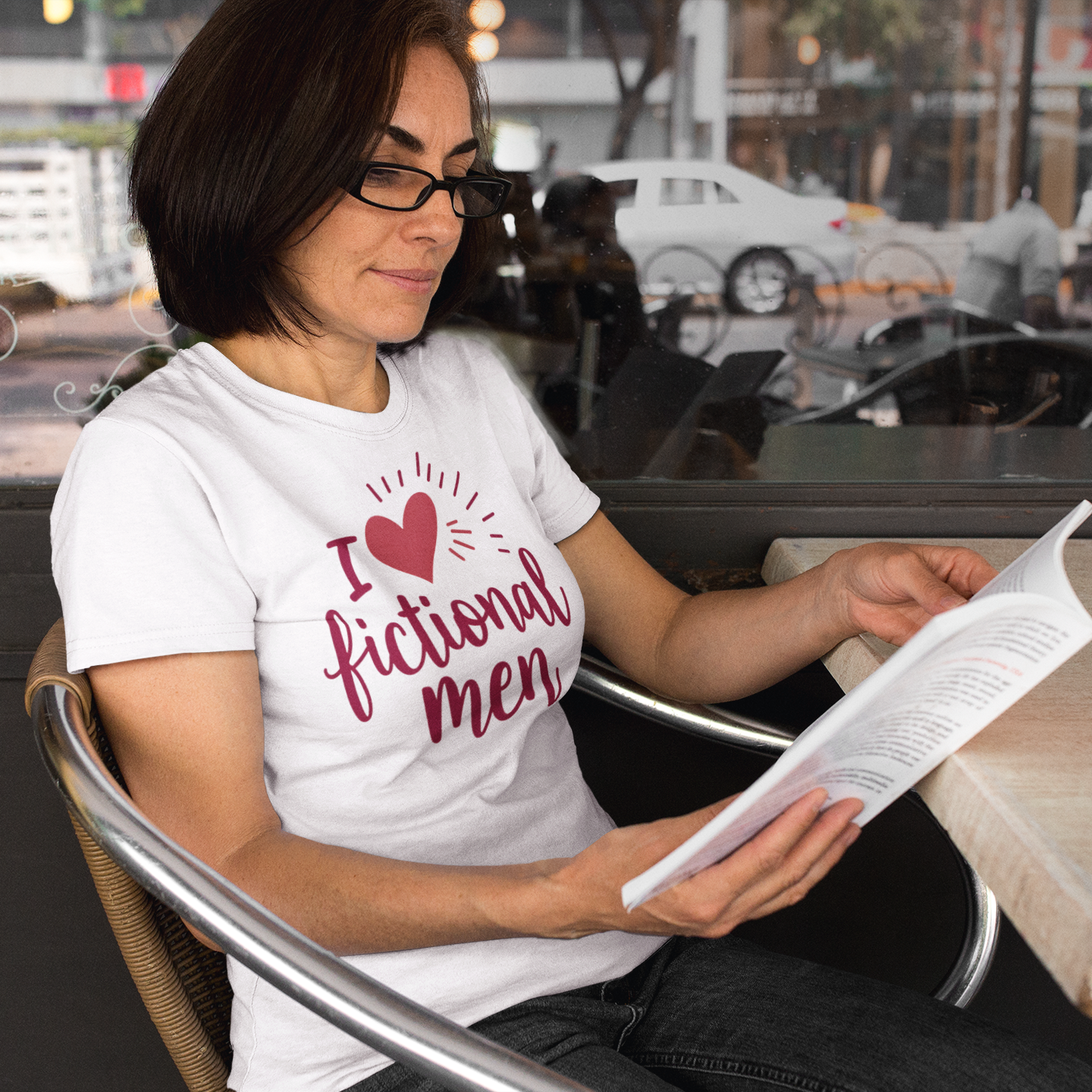 I Love Fictional Men T-Shirt