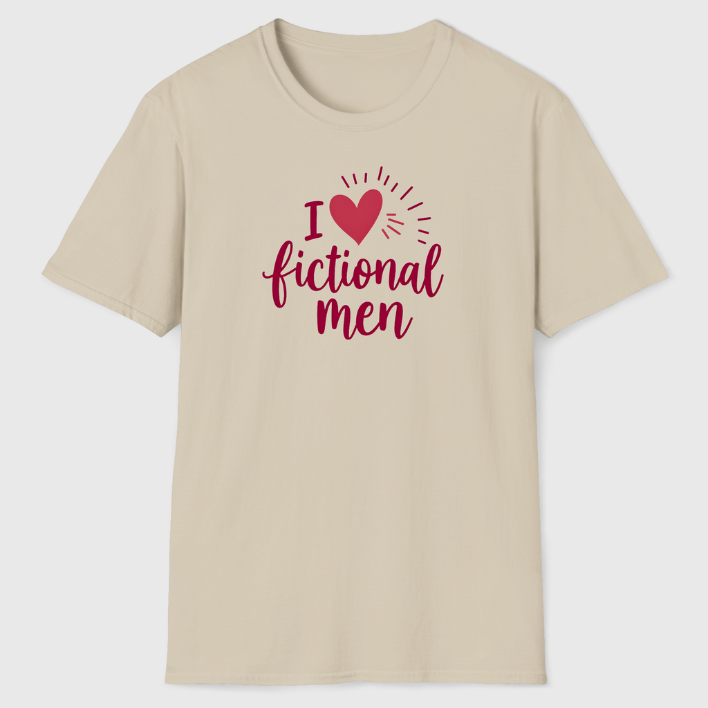 I Love Fictional Men T-Shirt