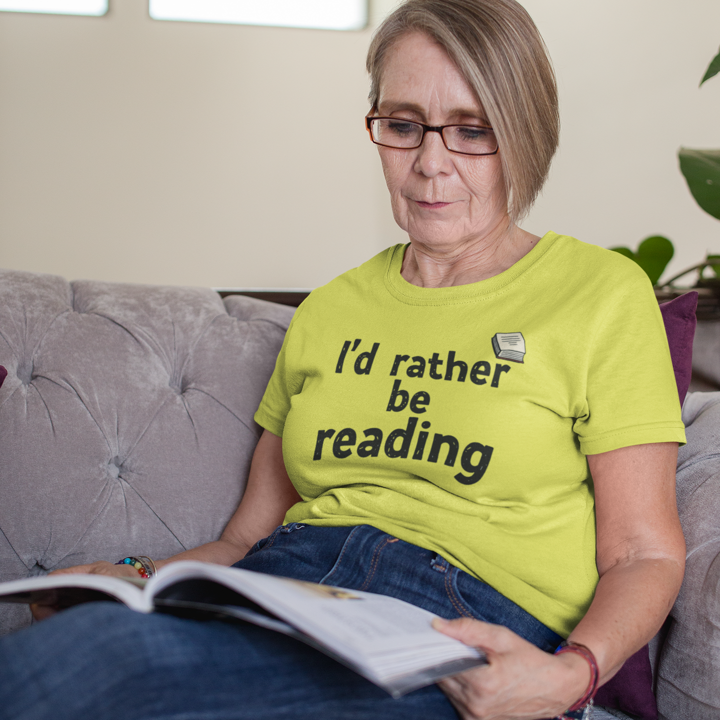 I'd Rather Be Reading T-Shirt