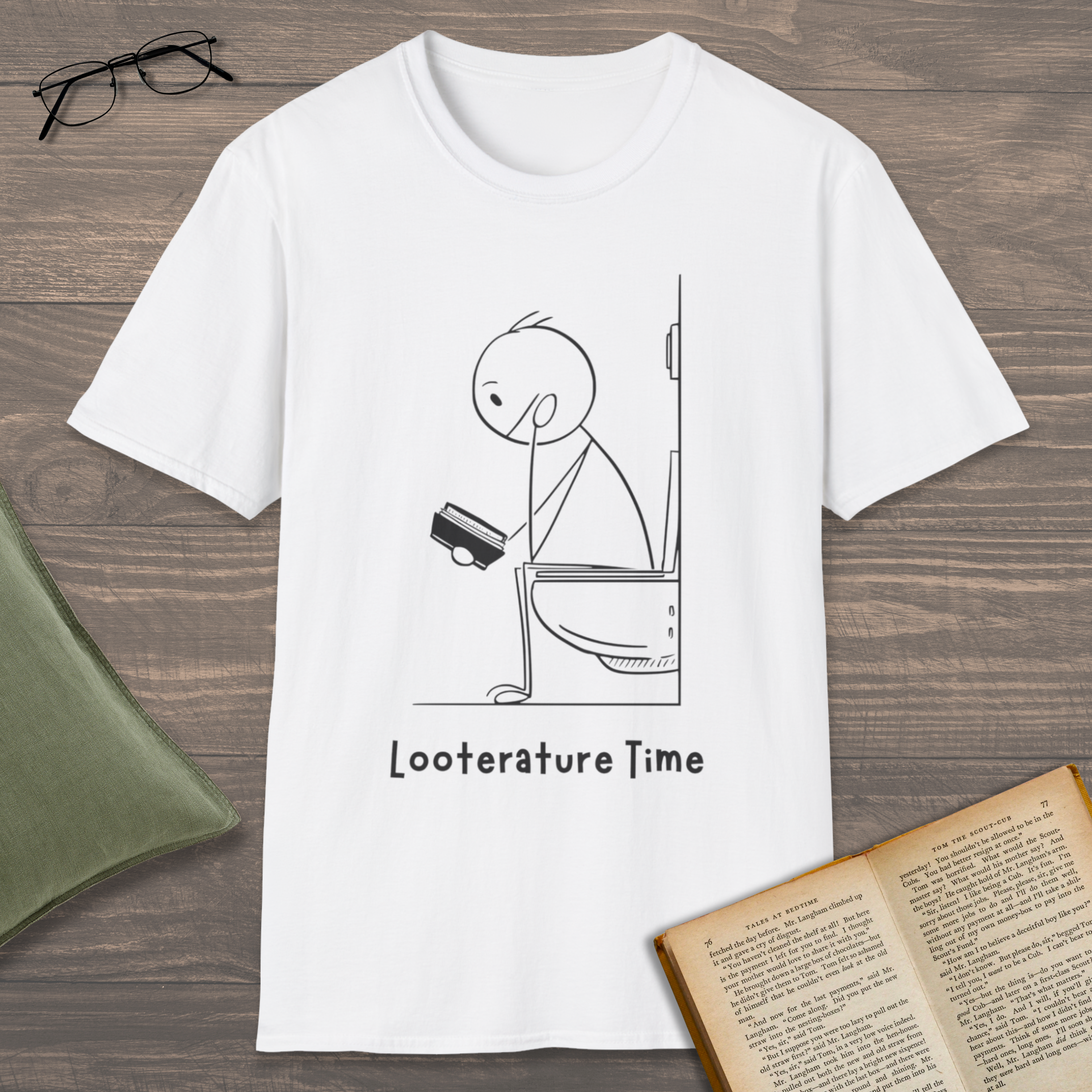 Looterature Time T-Shirt