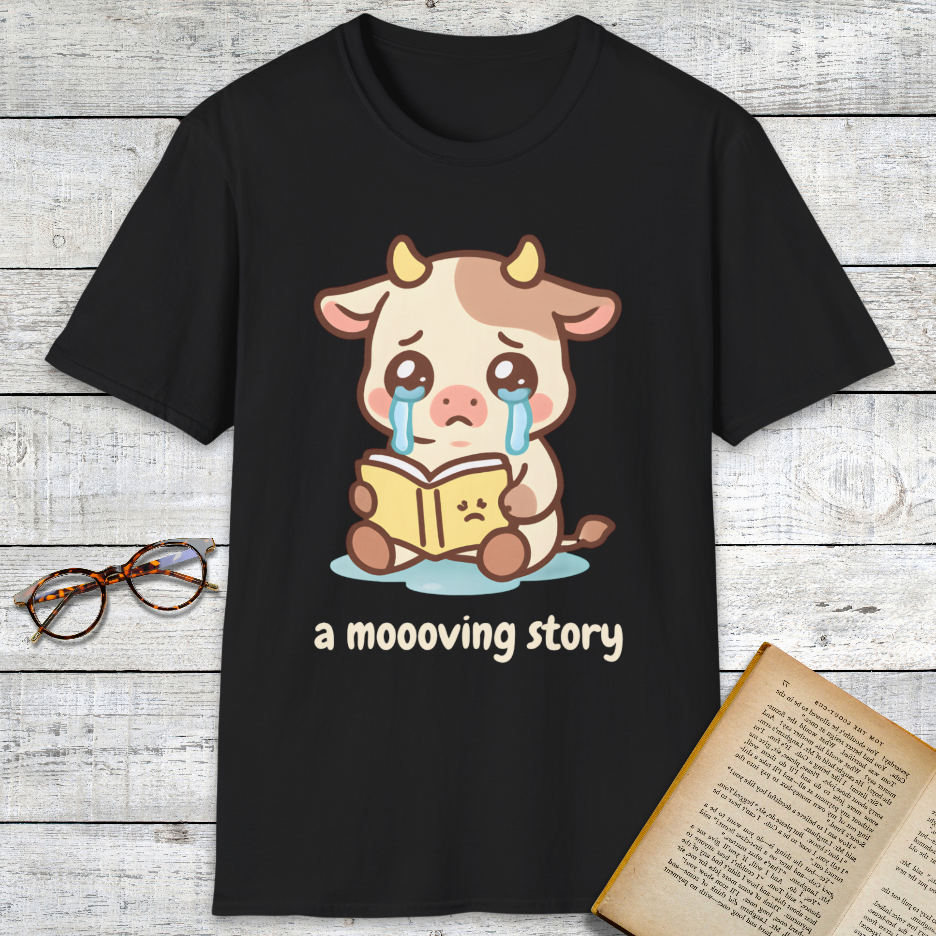 A Moooving Story T-Shirt