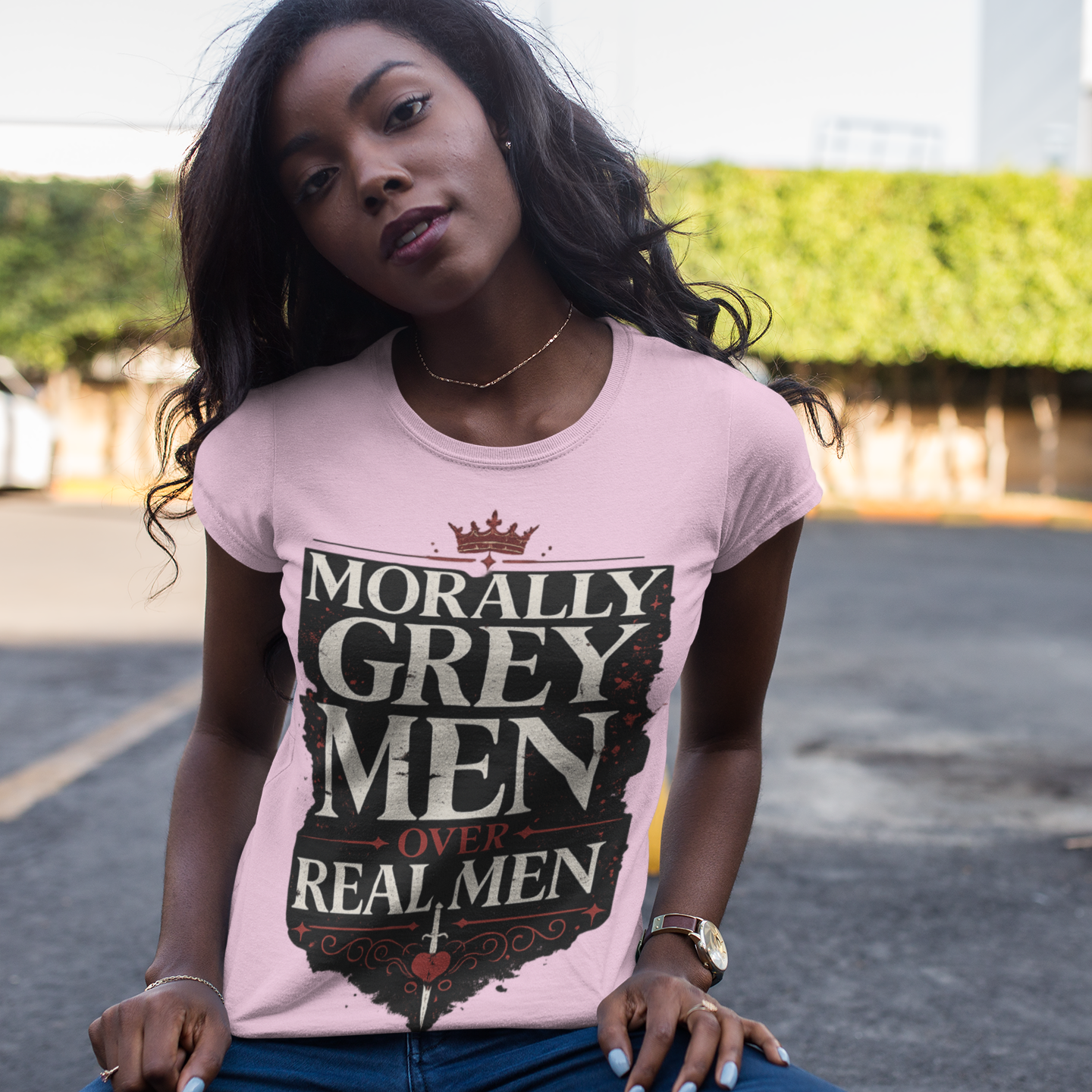 Morally Grey Men Over Real Men