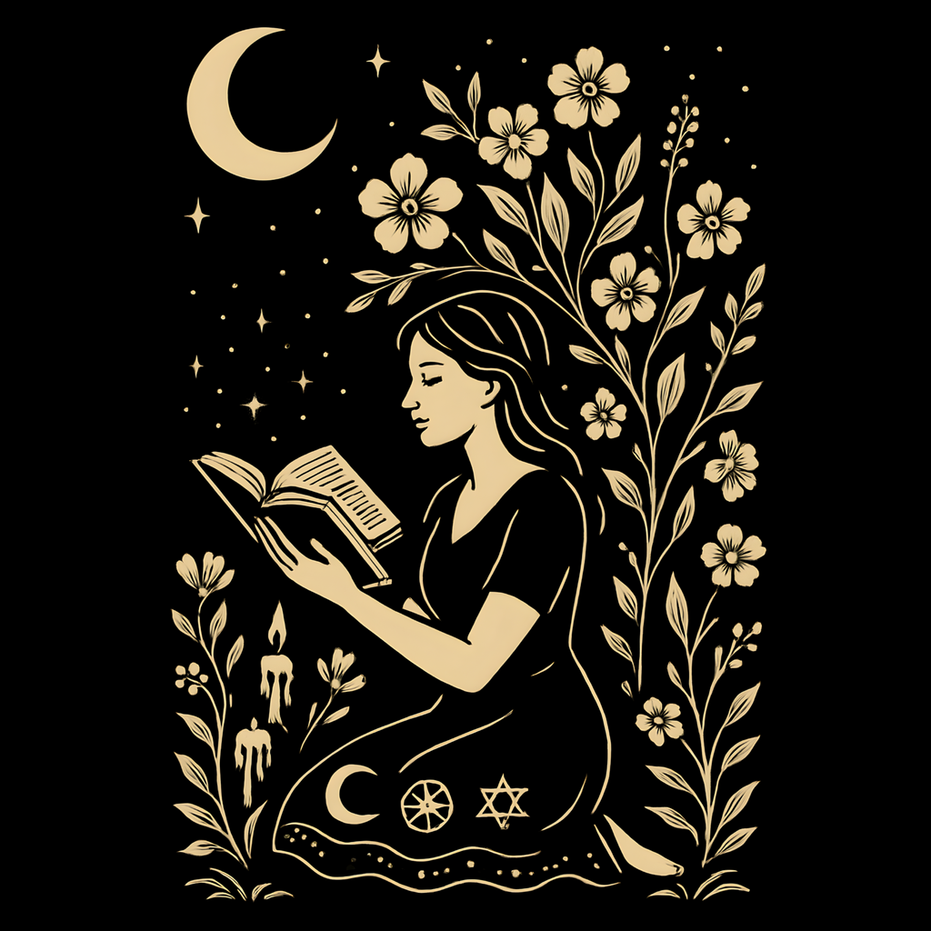 Mystic Girl Reader T-Shirt