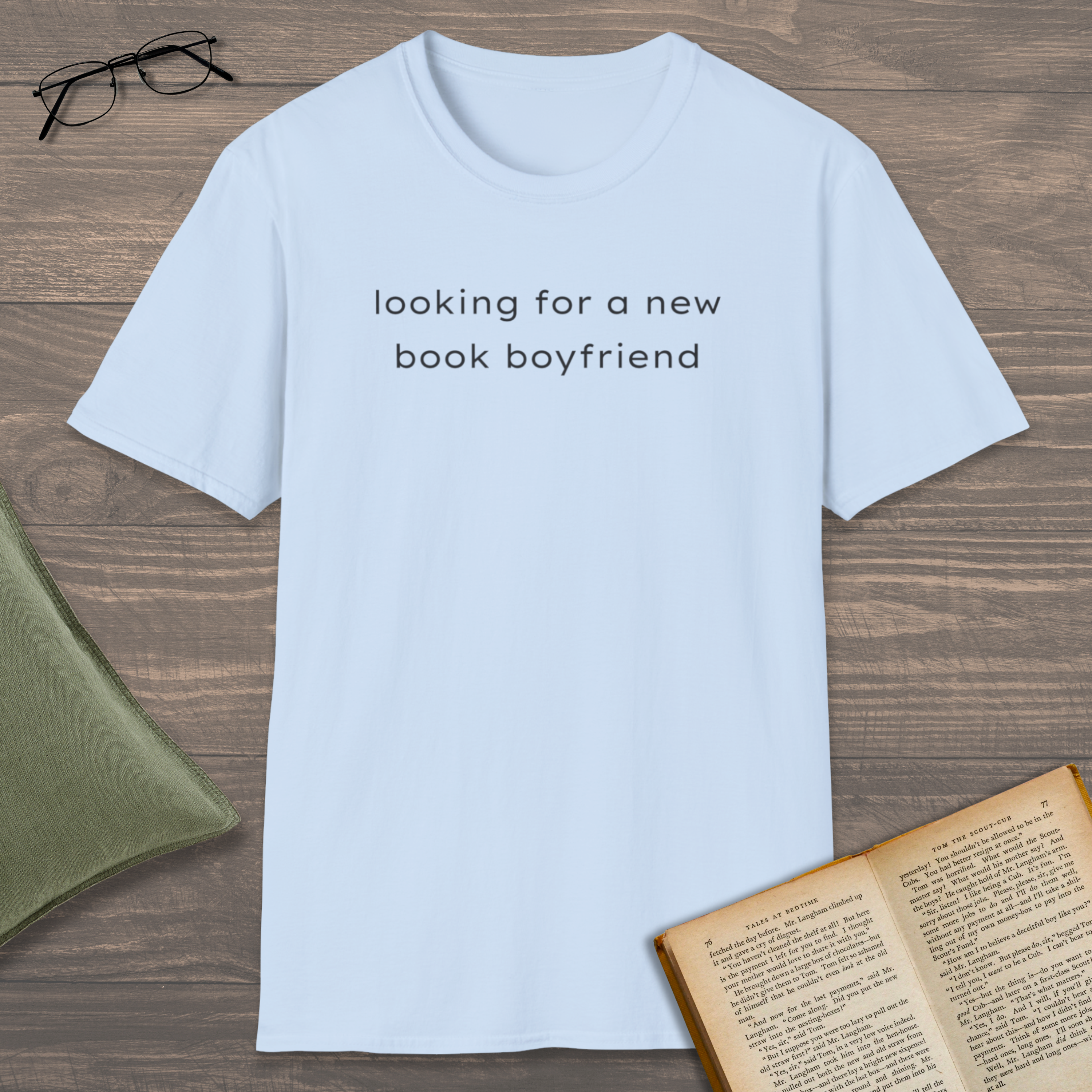 New Book Boyfriend T-Shirt