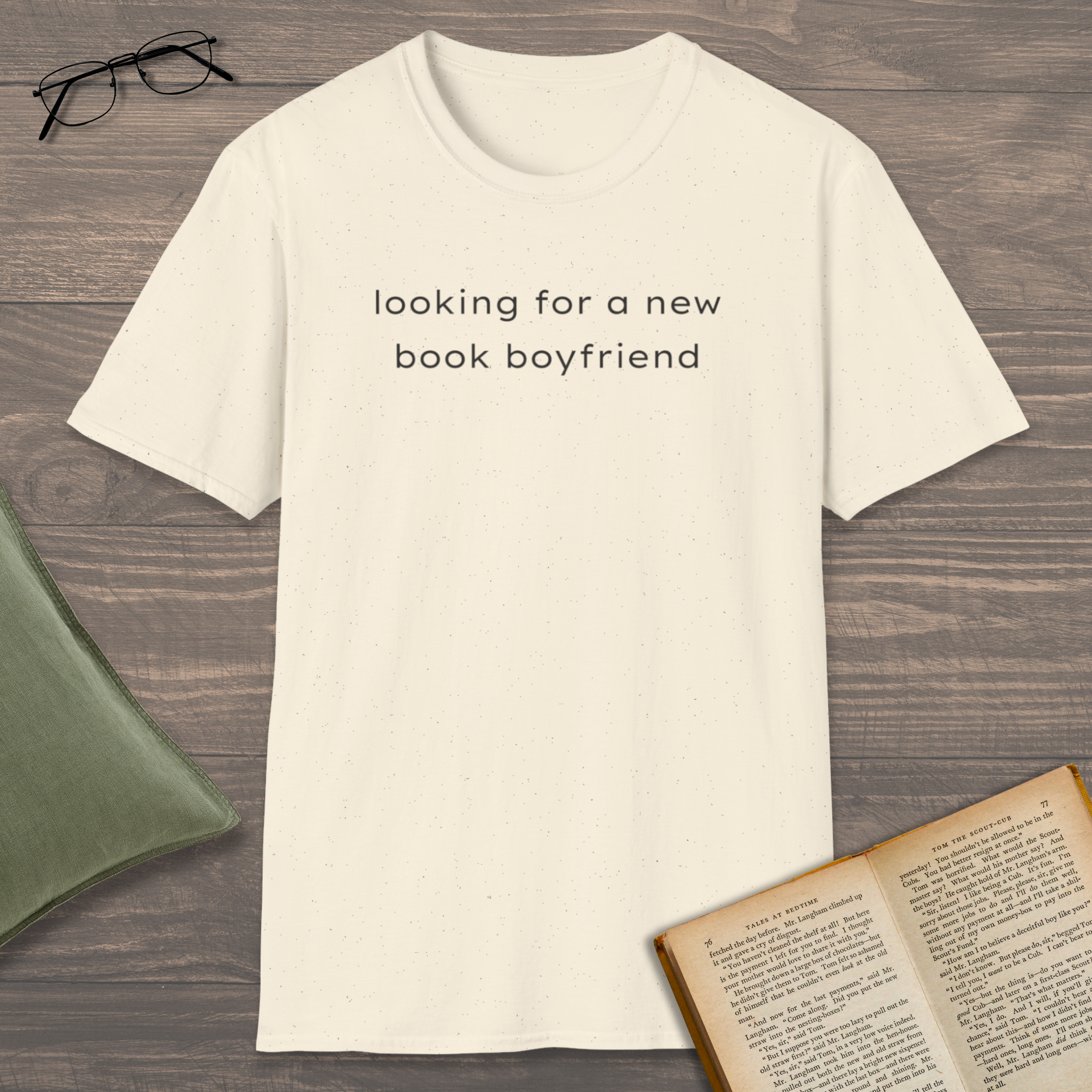 New Book Boyfriend T-Shirt