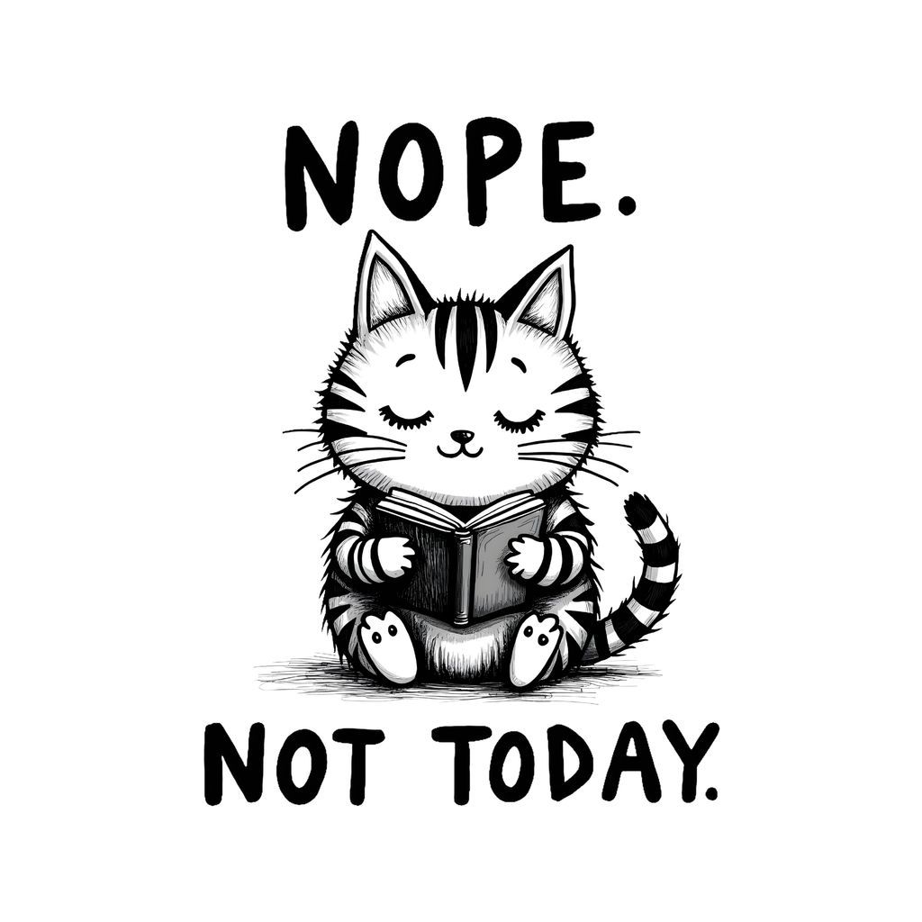 Nope. Not Today. T-Shirt