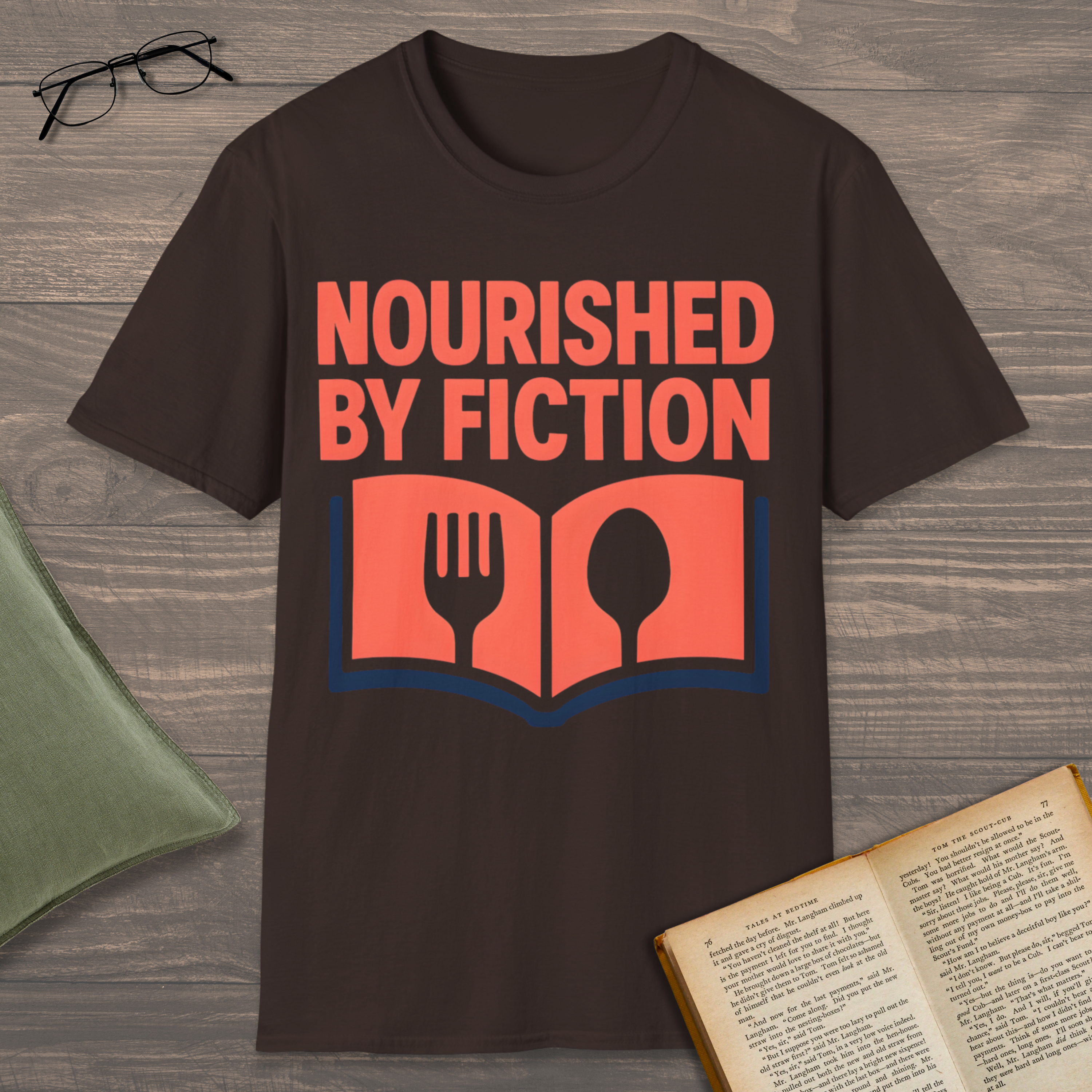 Nourished By Fiction T-Shirt