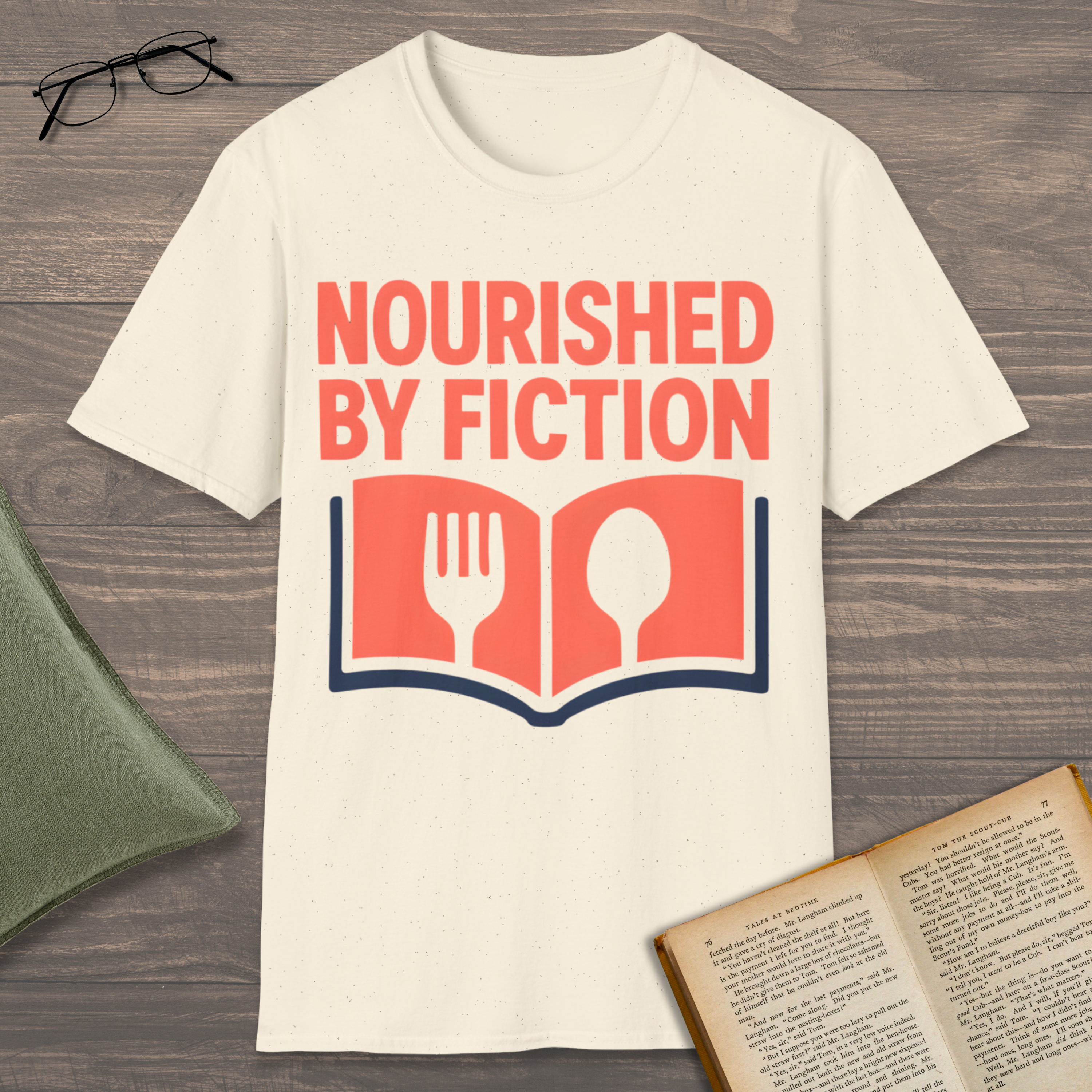 Nourished By Fiction T-Shirt