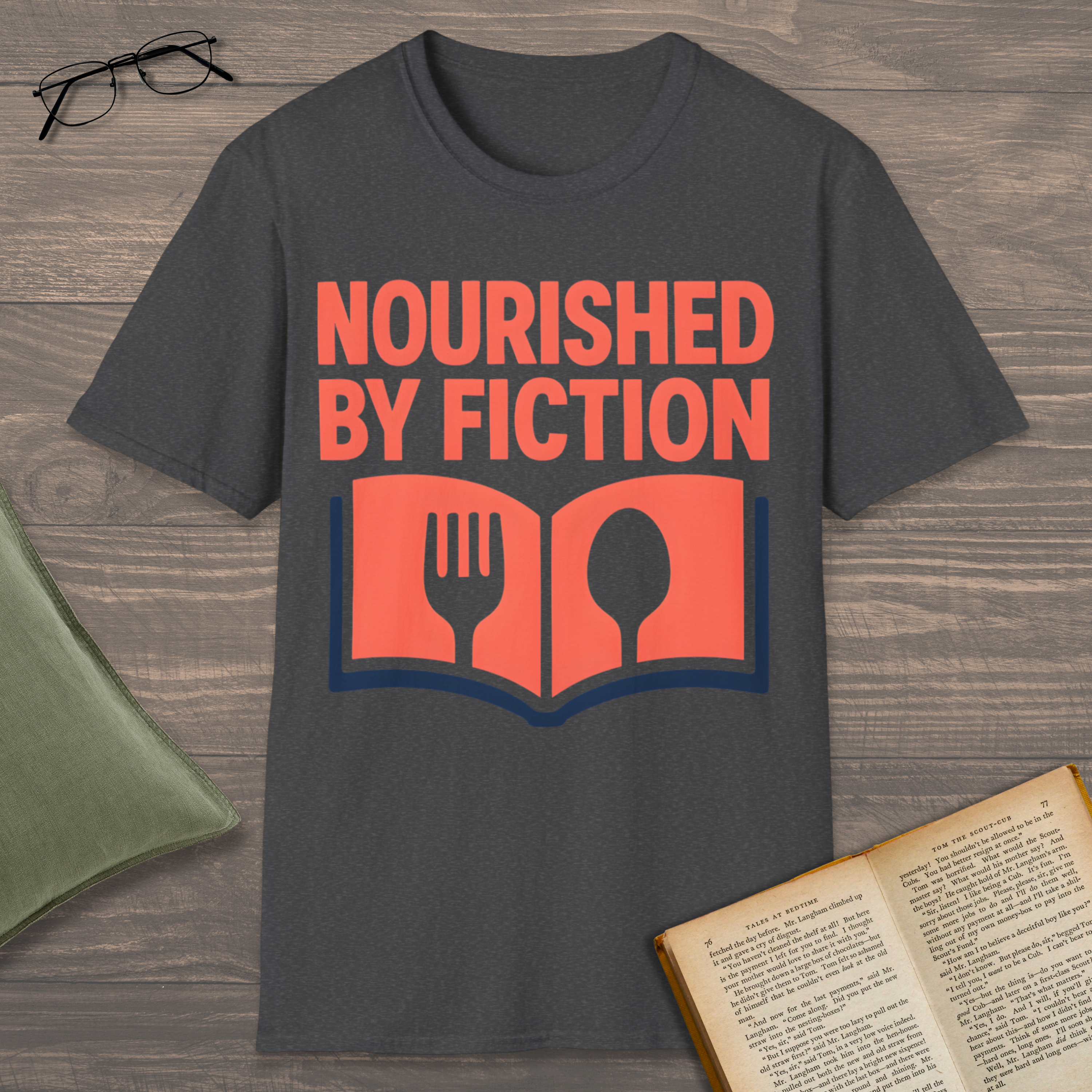 Nourished By Fiction T-Shirt