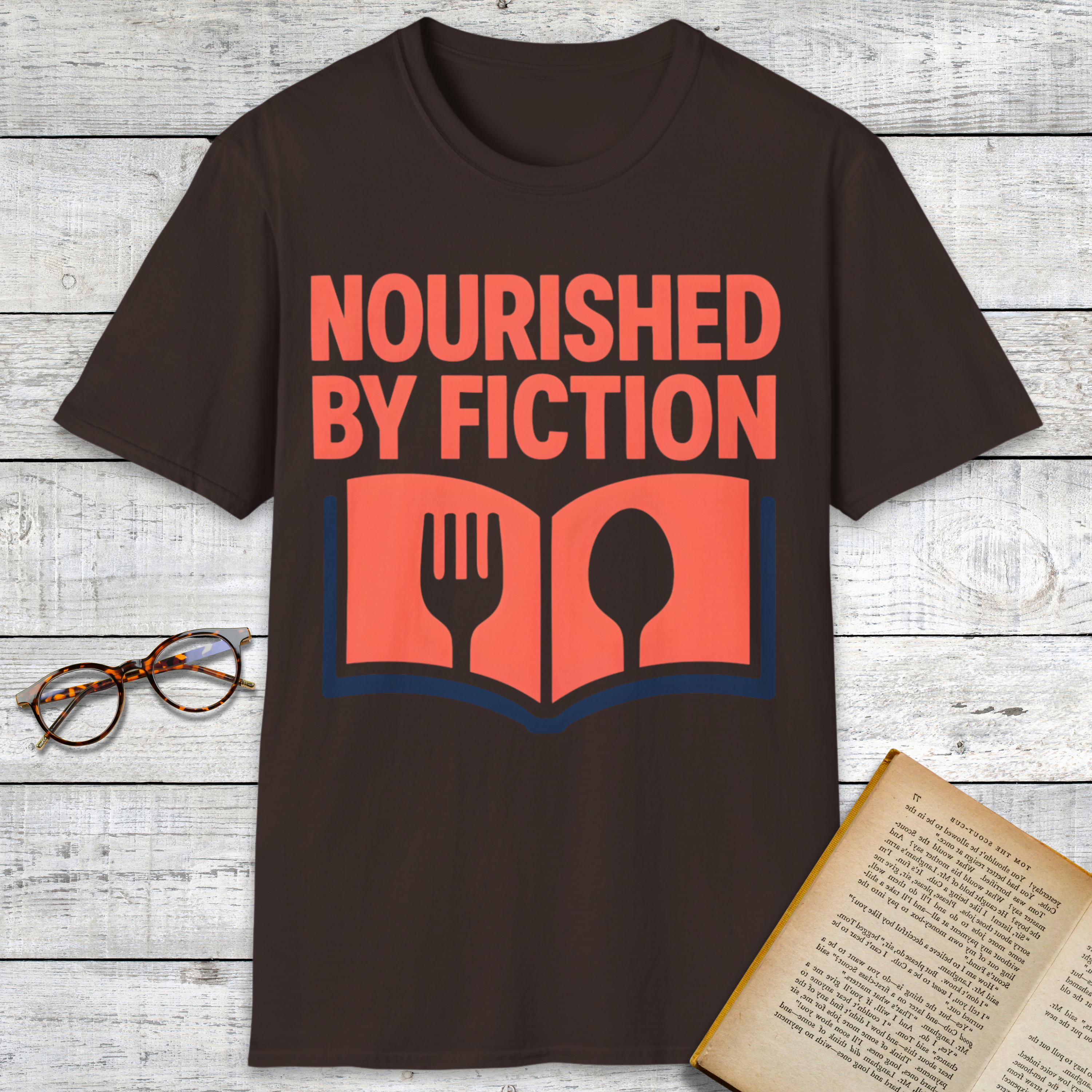 Nourished By Fiction T-Shirt