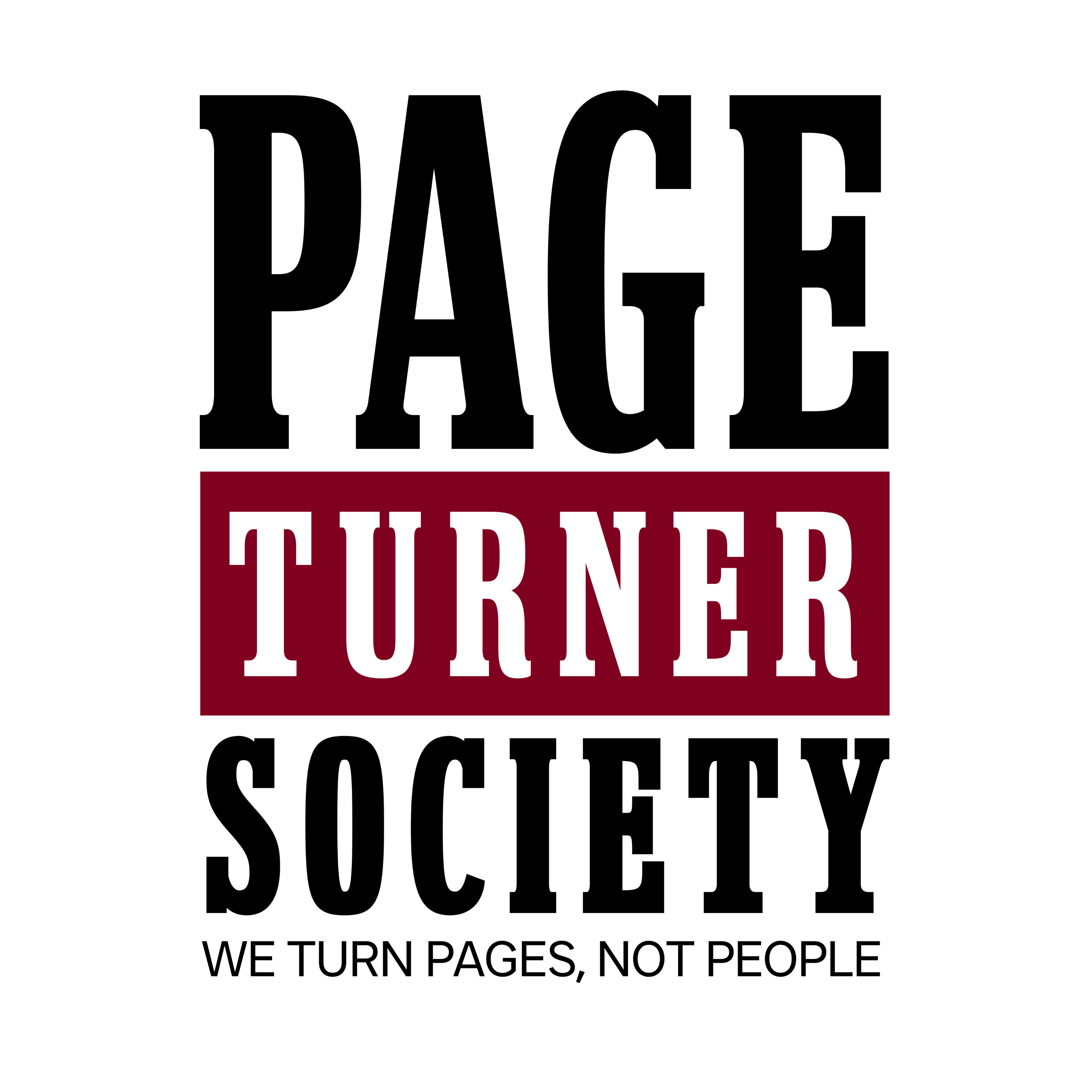 Page Turner Society We Turn Pages Not People