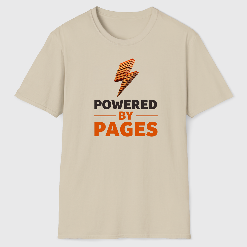 Powered by Pages T-Shirt