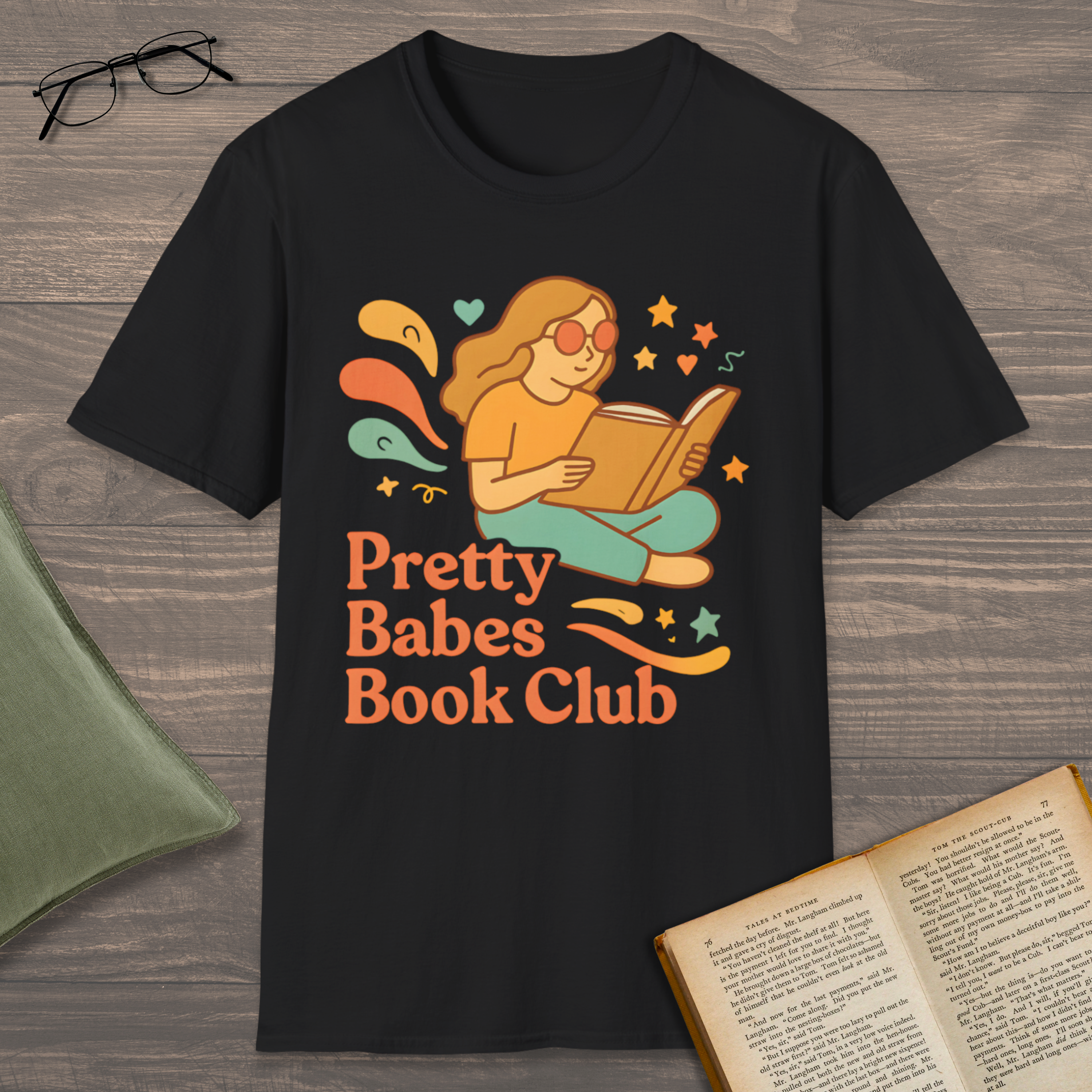 Pretty Babes Book Club T-Shirt