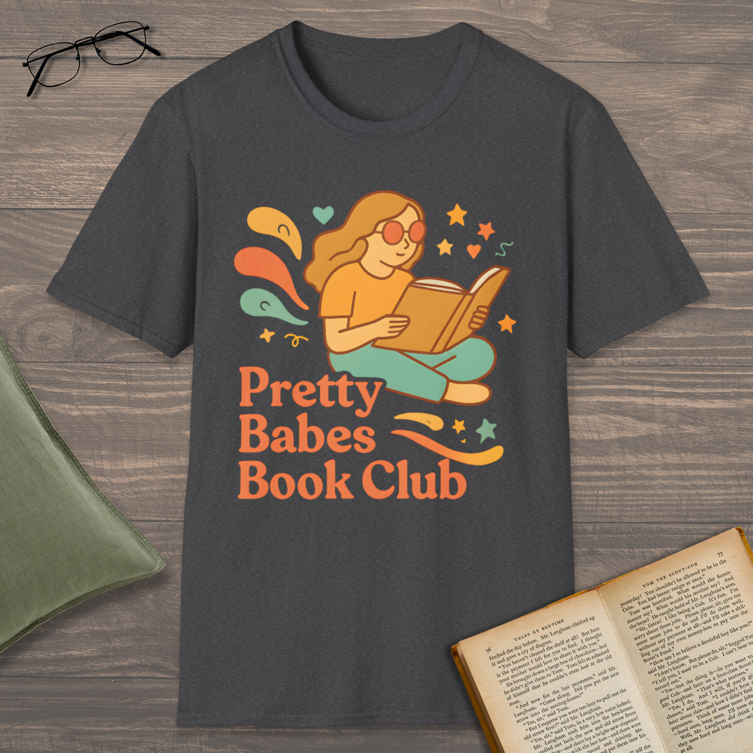 Pretty Babes Book Club T-Shirt