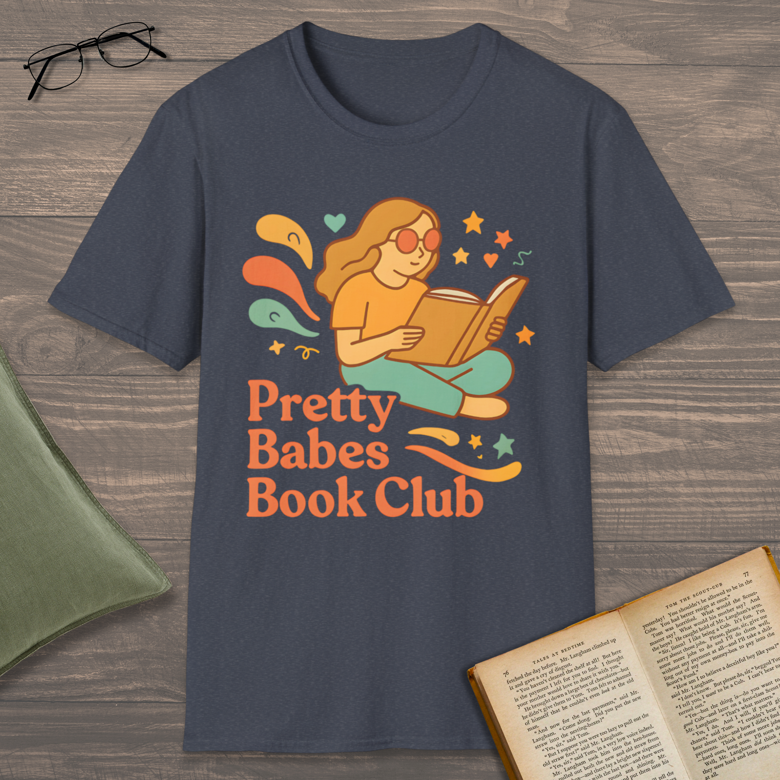 Pretty Babes Book Club T-Shirt