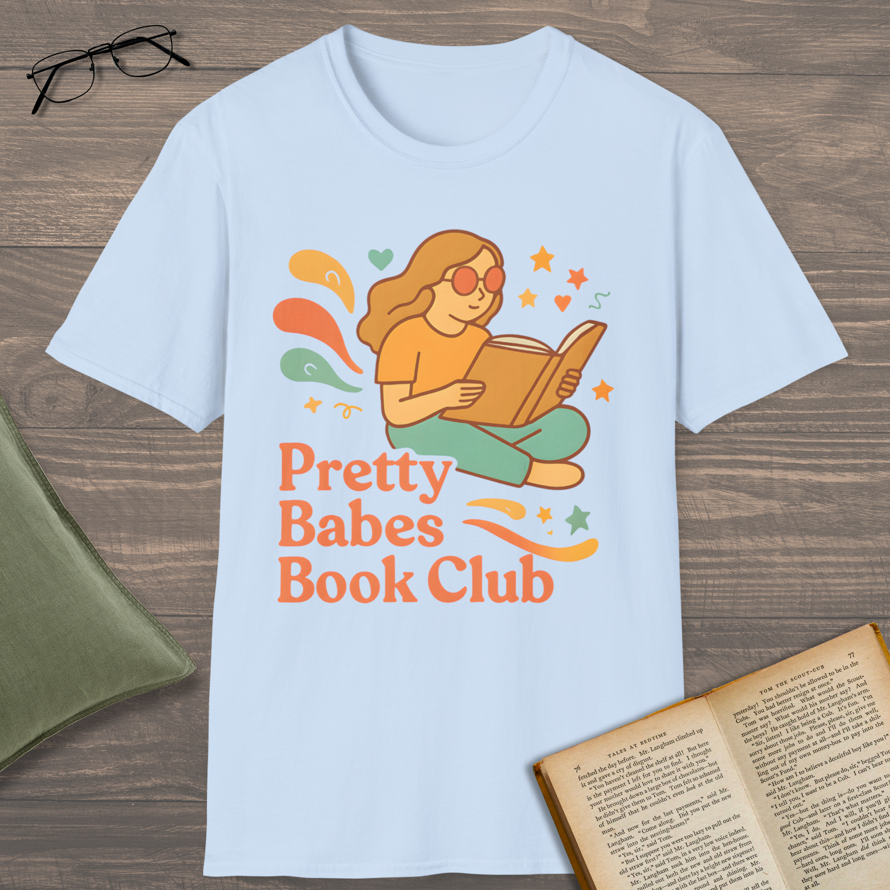 Pretty Babes Book Club T-Shirt