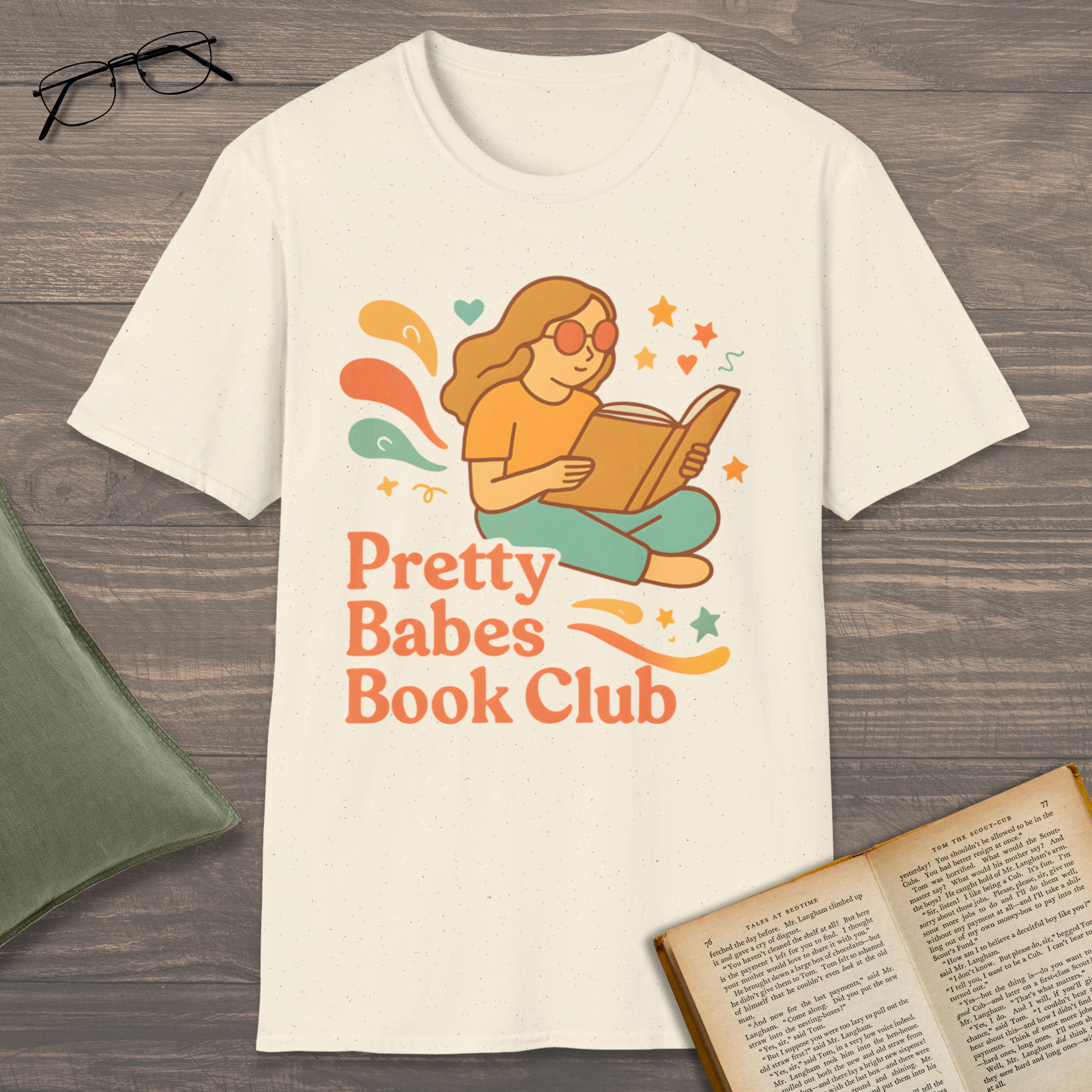 Pretty Babes Book Club T-Shirt