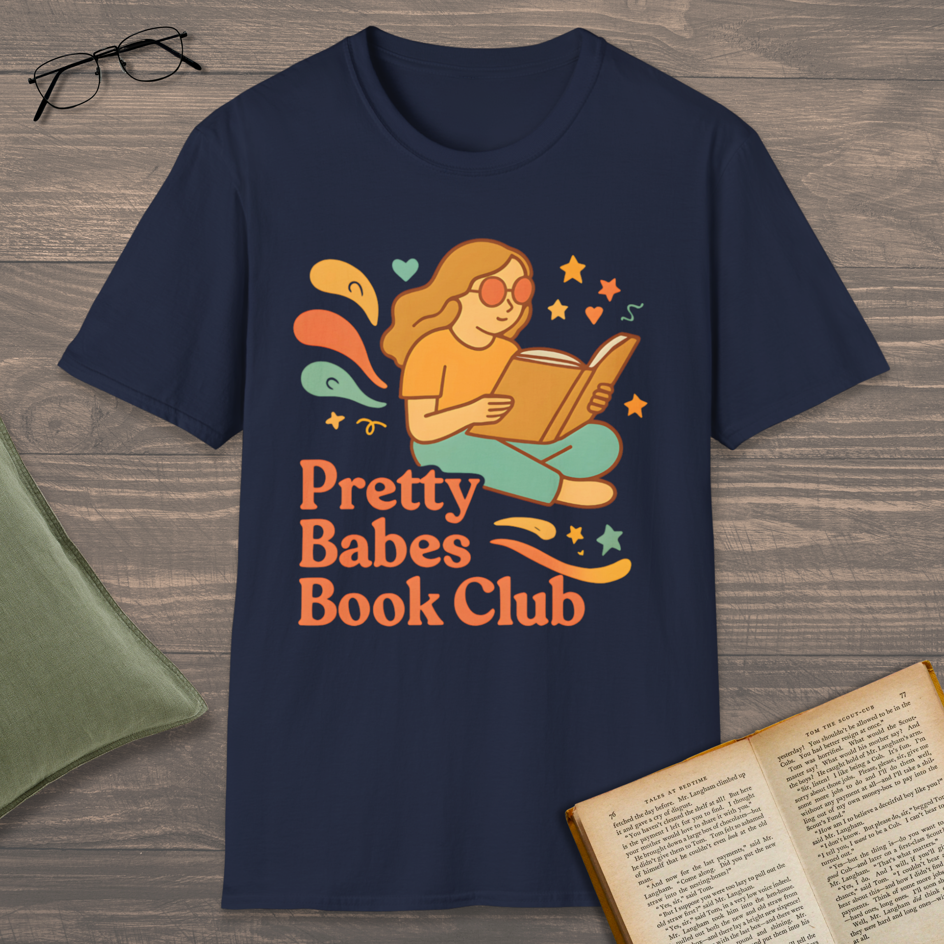 Pretty Babes Book Club T-Shirt