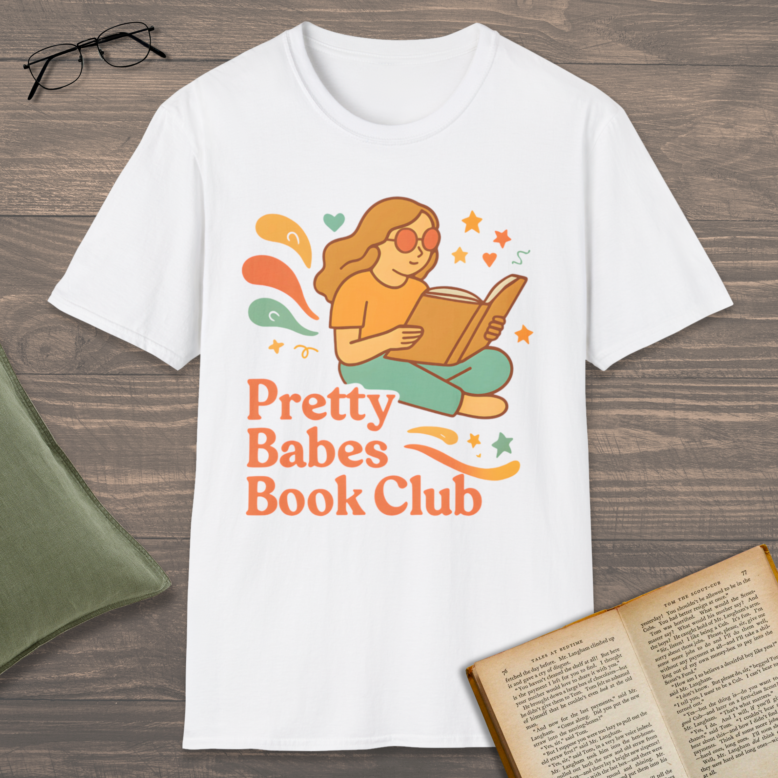 Pretty Babes Book Club T-Shirt