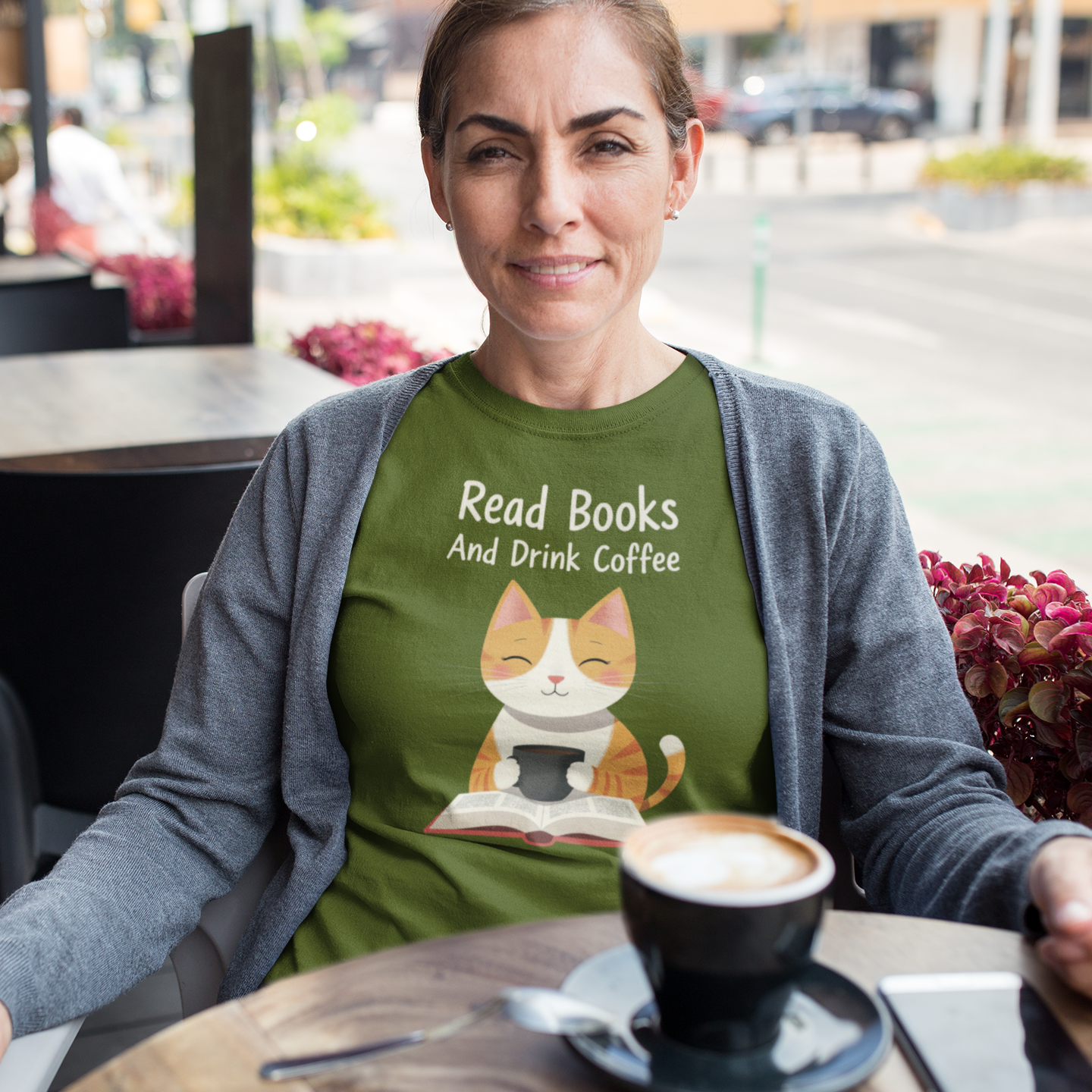 Read Books & Drink Coffee T-Shirt