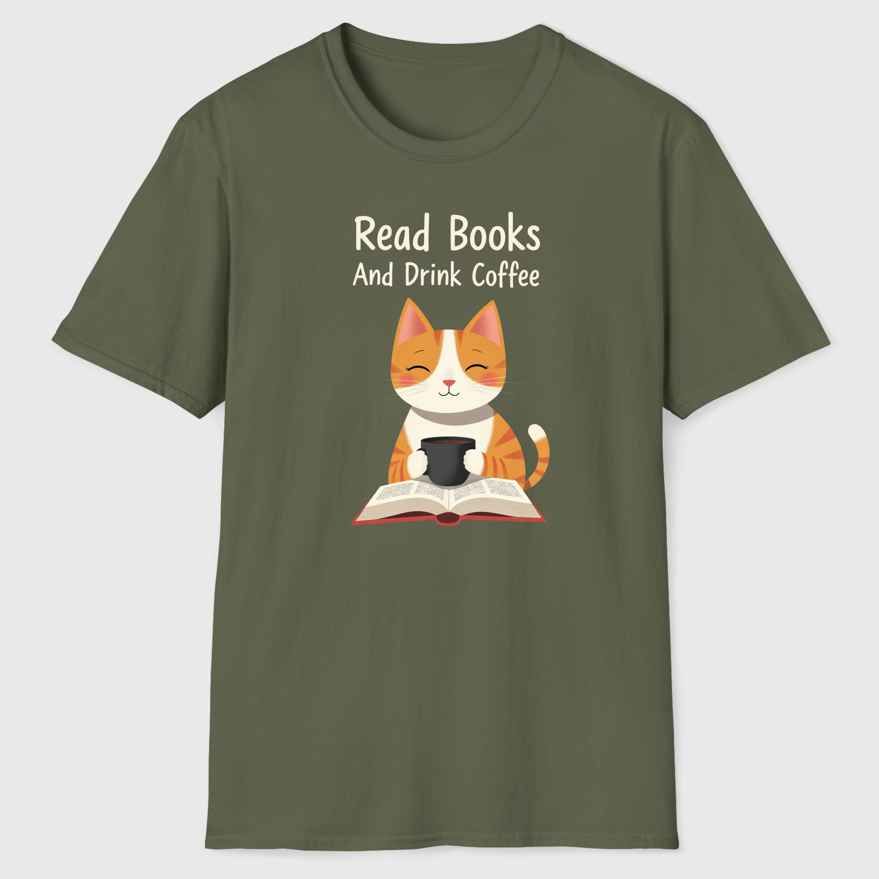 Read Books & Drink Coffee T-Shirt