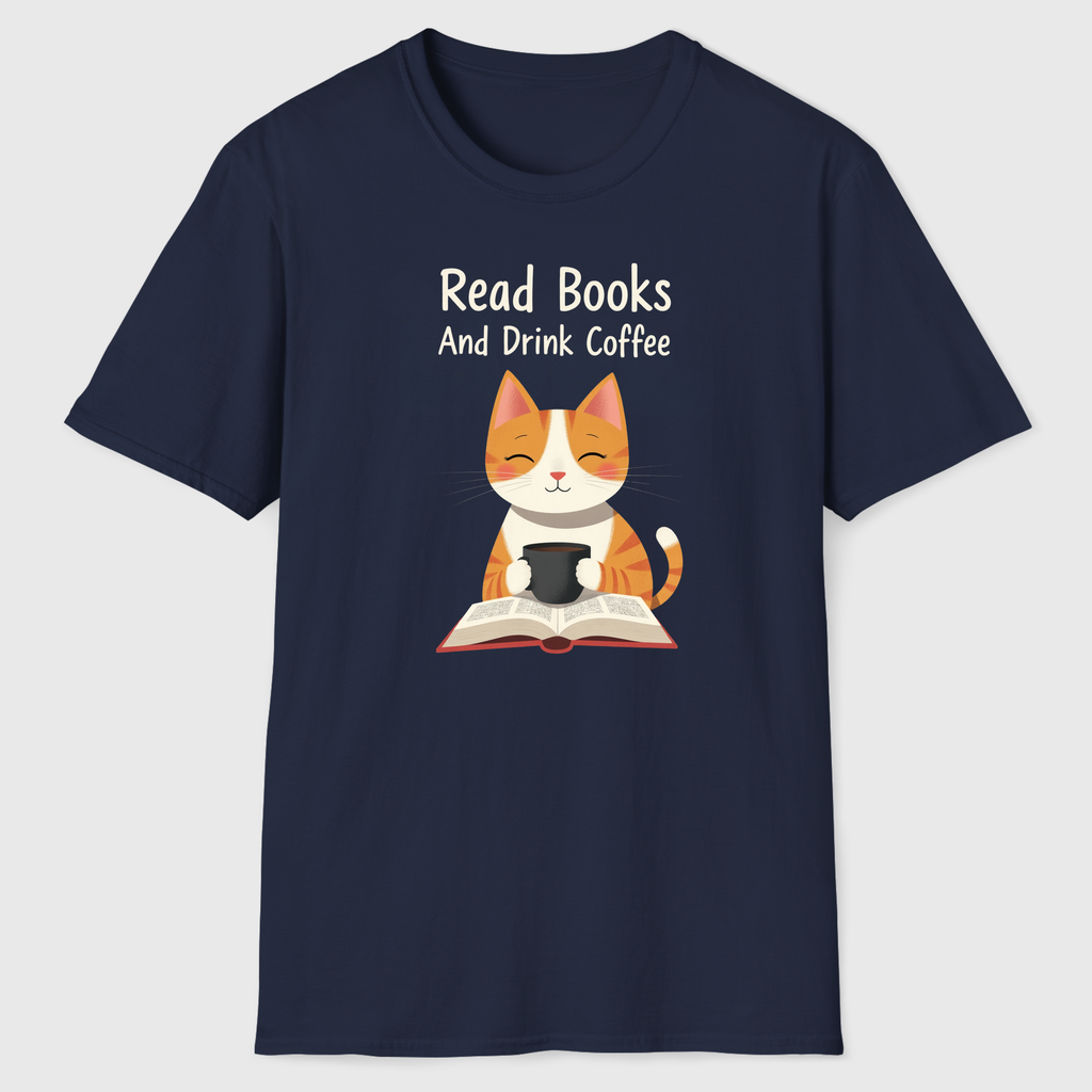 Read Books & Drink Coffee T-Shirt