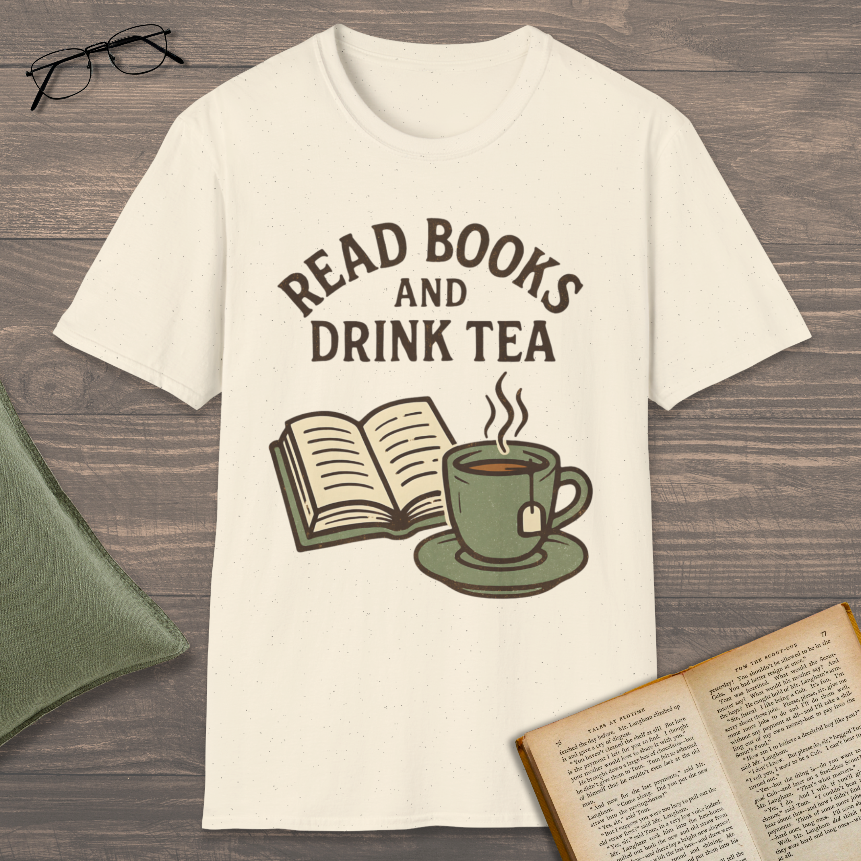 Read & Drink Tea T-Shirt