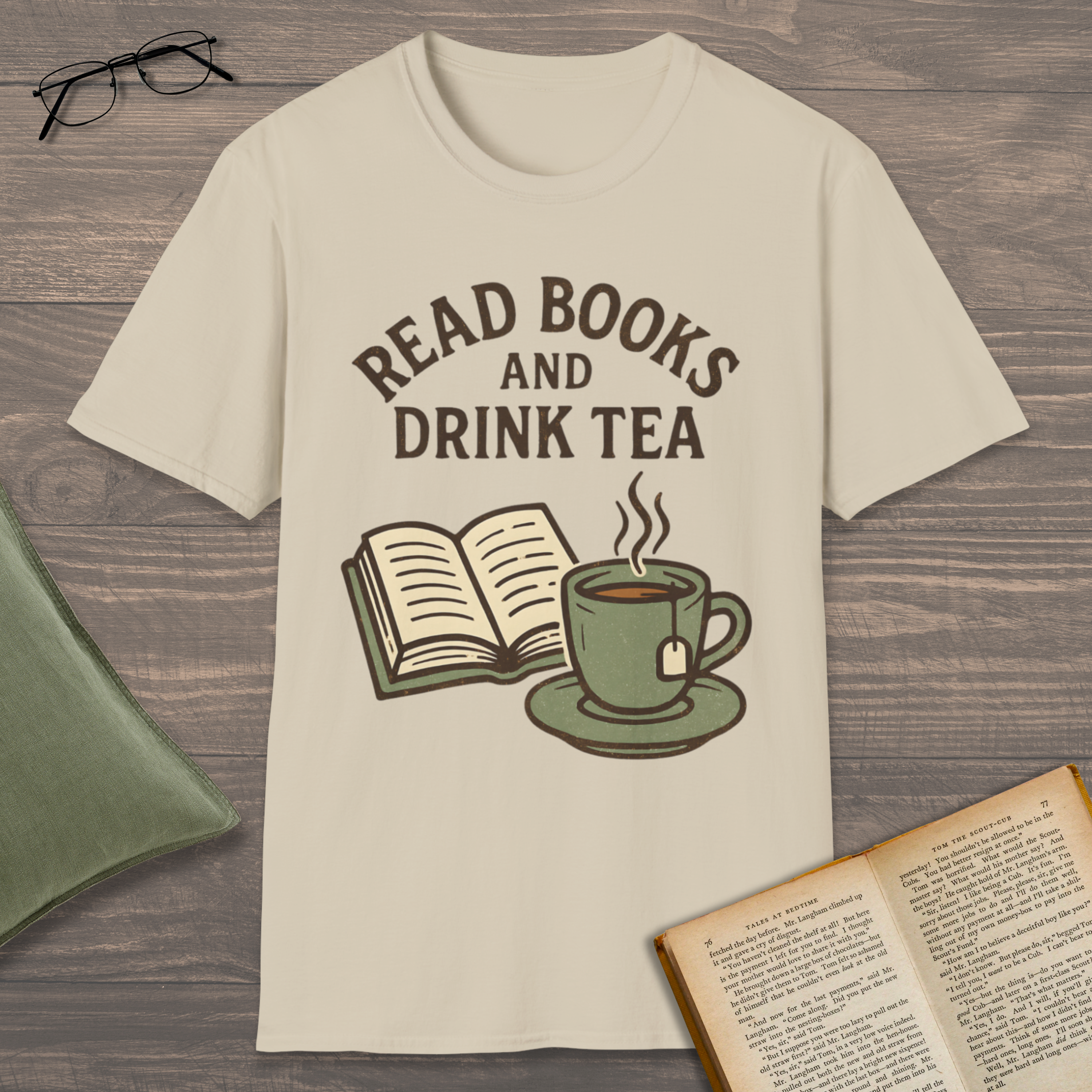 Read & Drink Tea T-Shirt