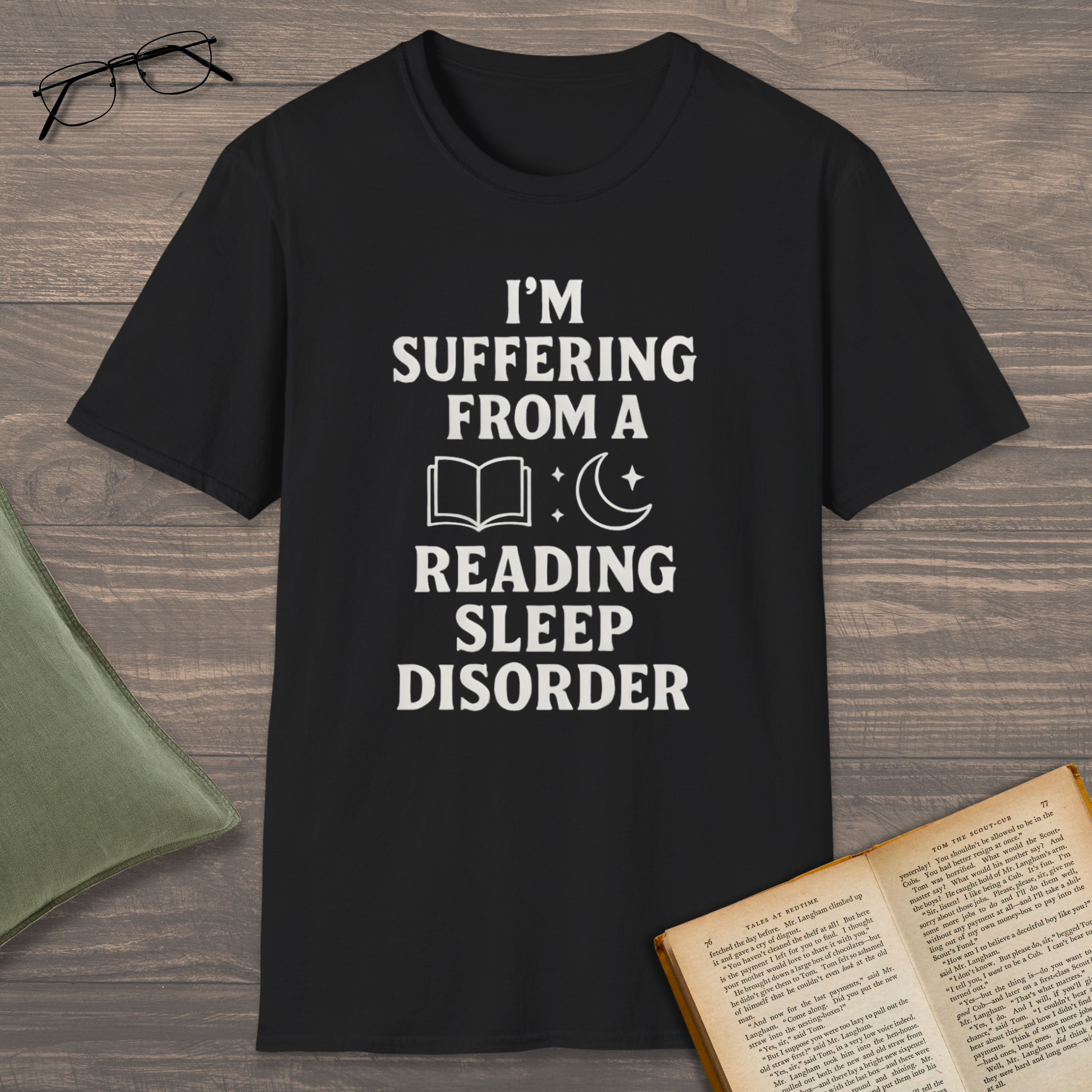 Reading Sleep Disorder T-Shirt
