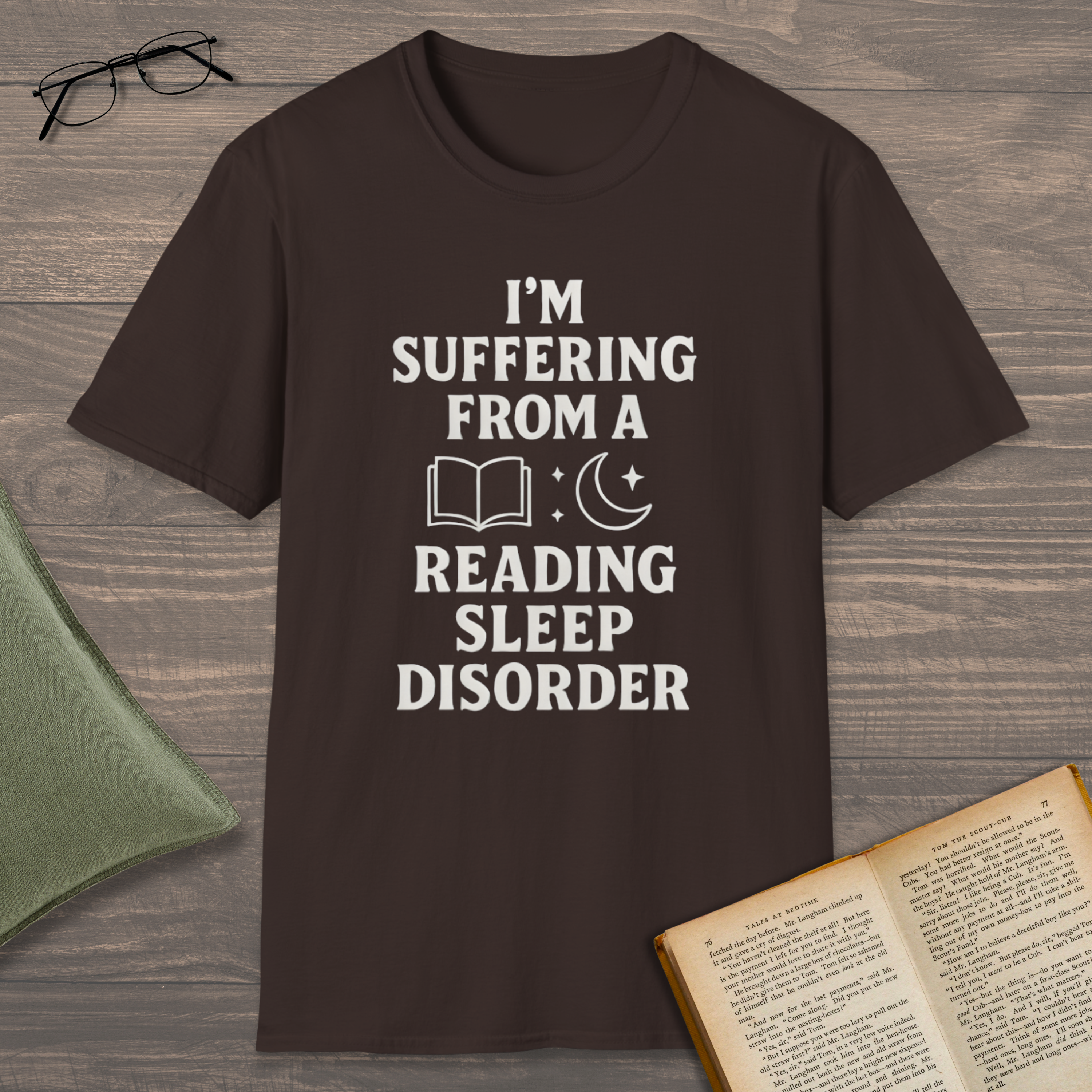 Reading Sleep Disorder T-Shirt