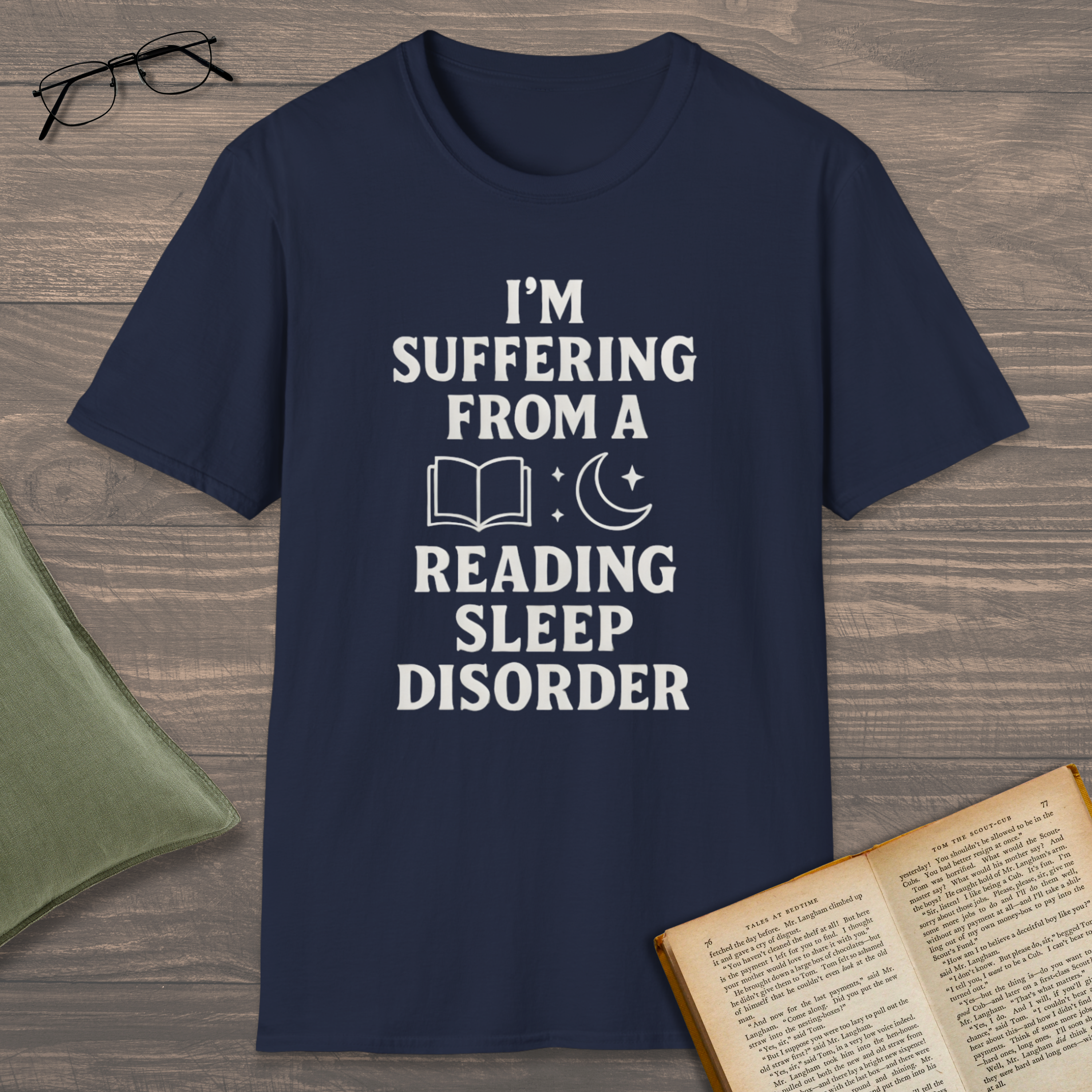 Reading Sleep Disorder T-Shirt