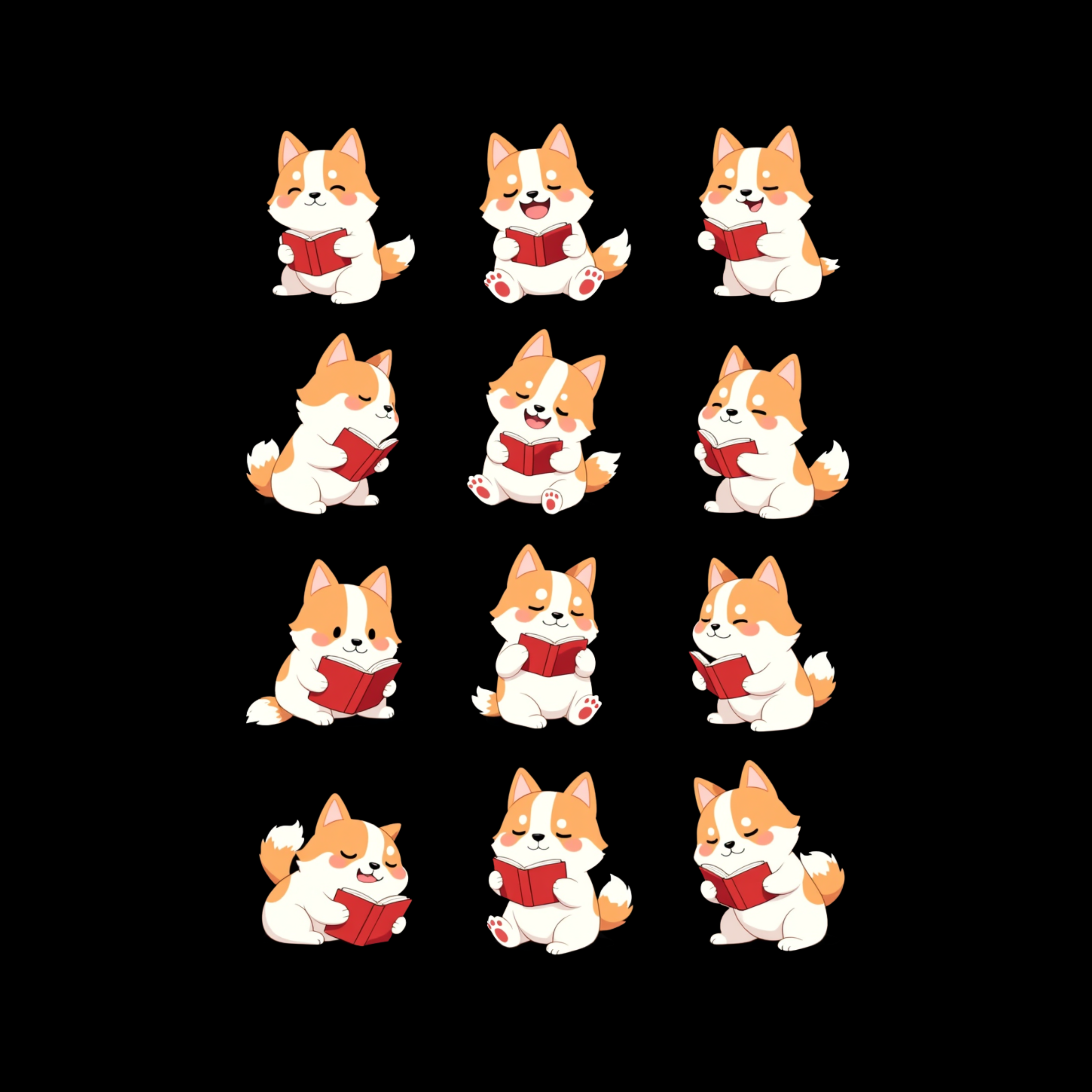 Reading Dogs T-Shirt