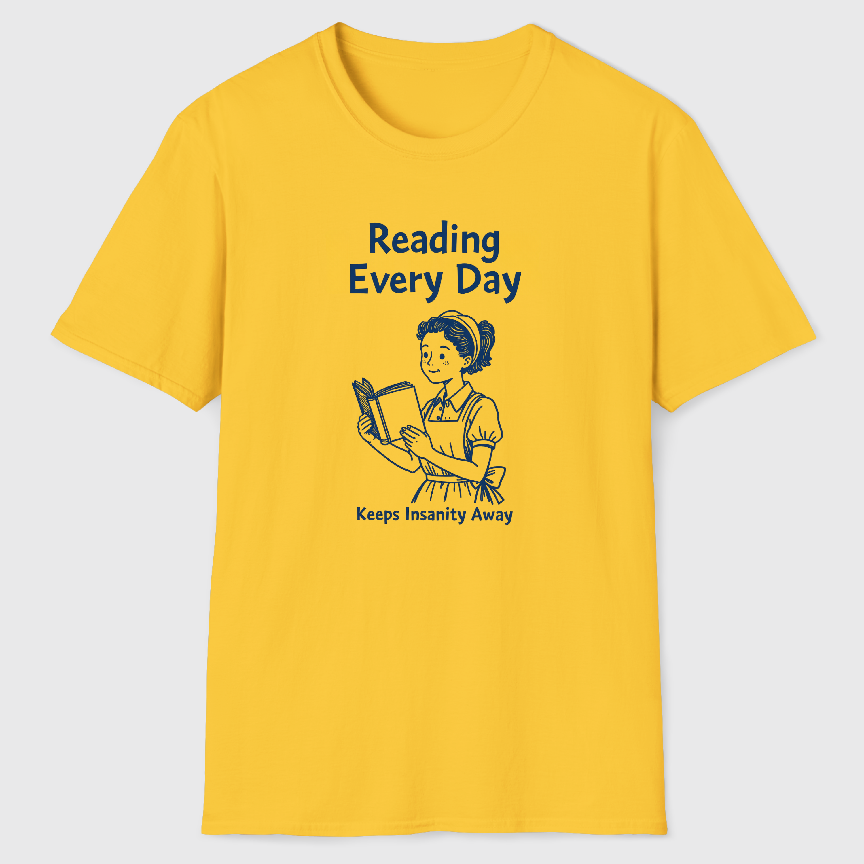Reading Keeps Insanity Away T-Shirt