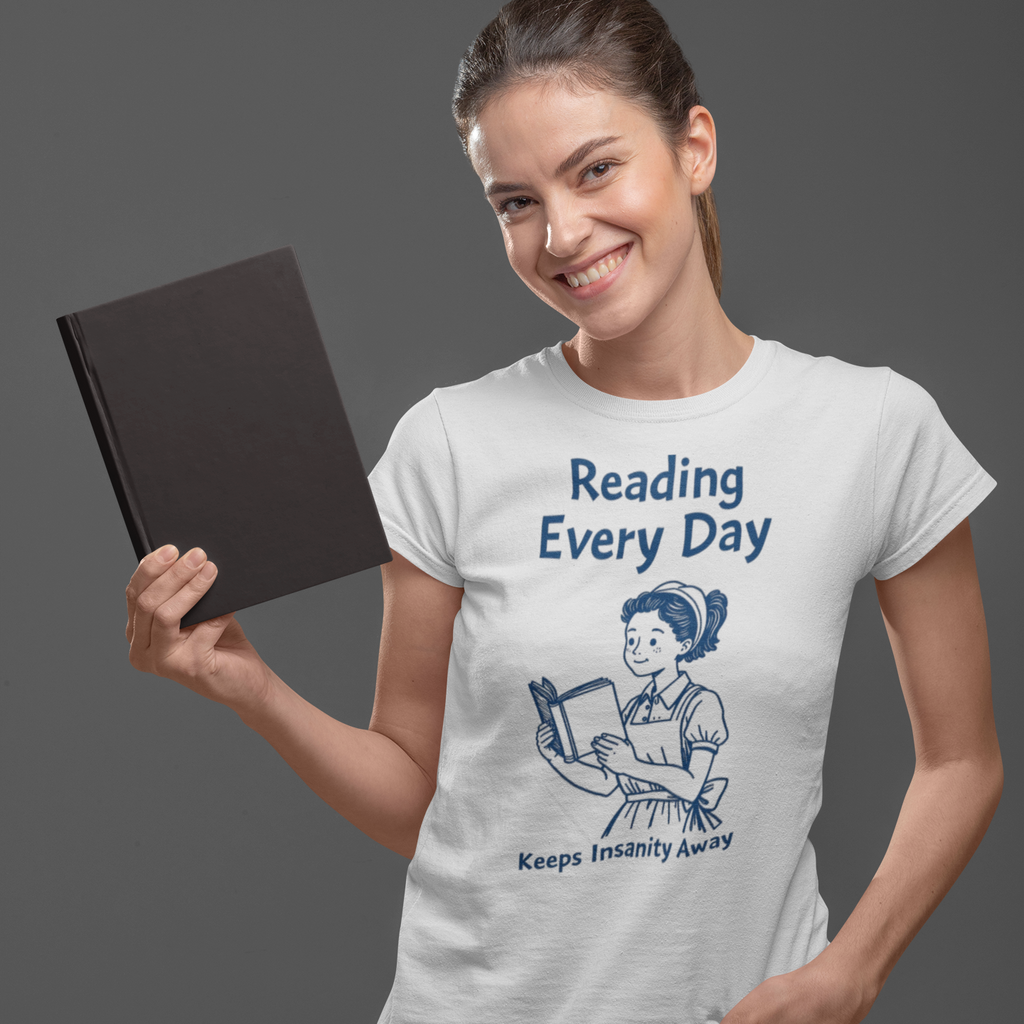 Reading Keeps Insanity Away T-Shirt