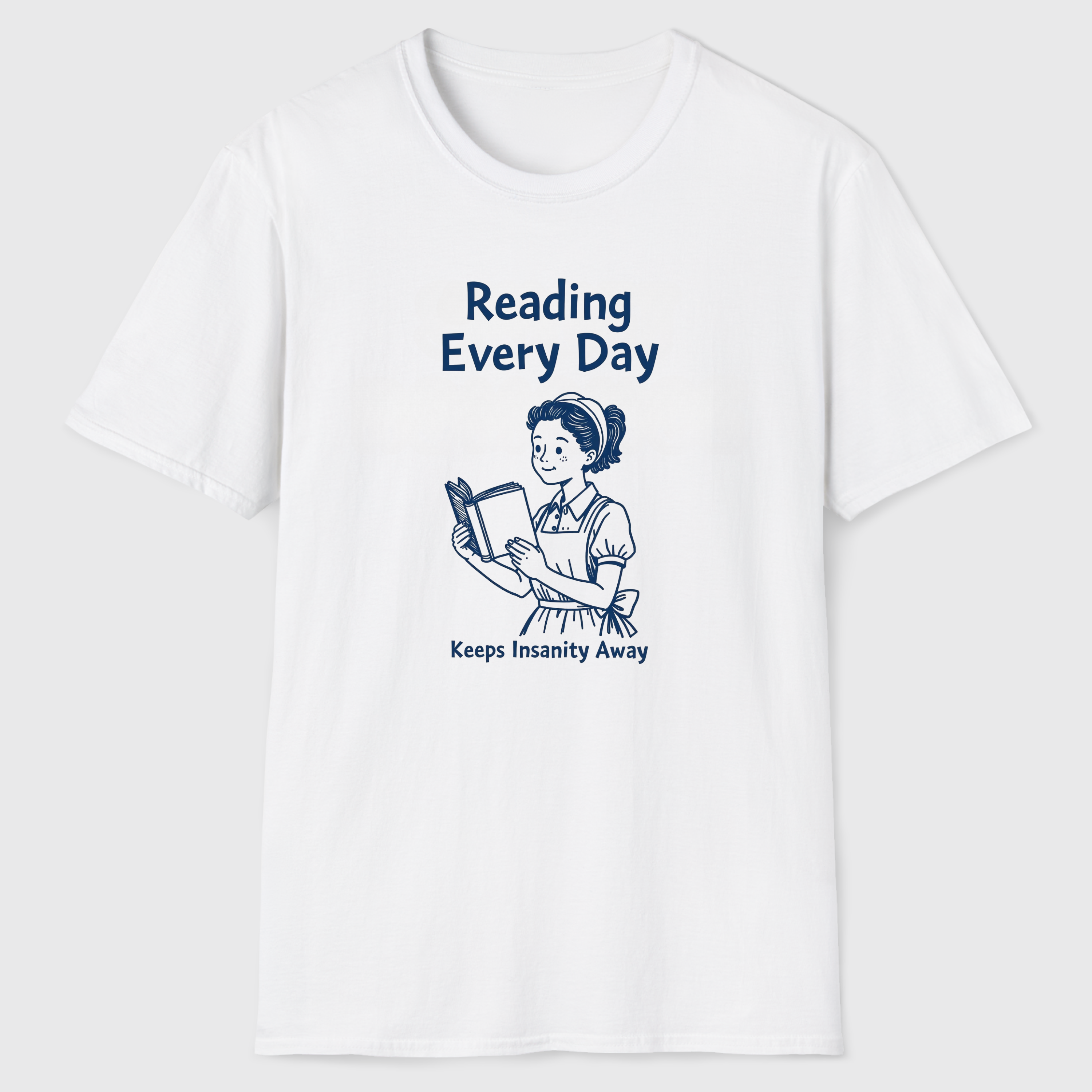 Reading Keeps Insanity Away T-Shirt