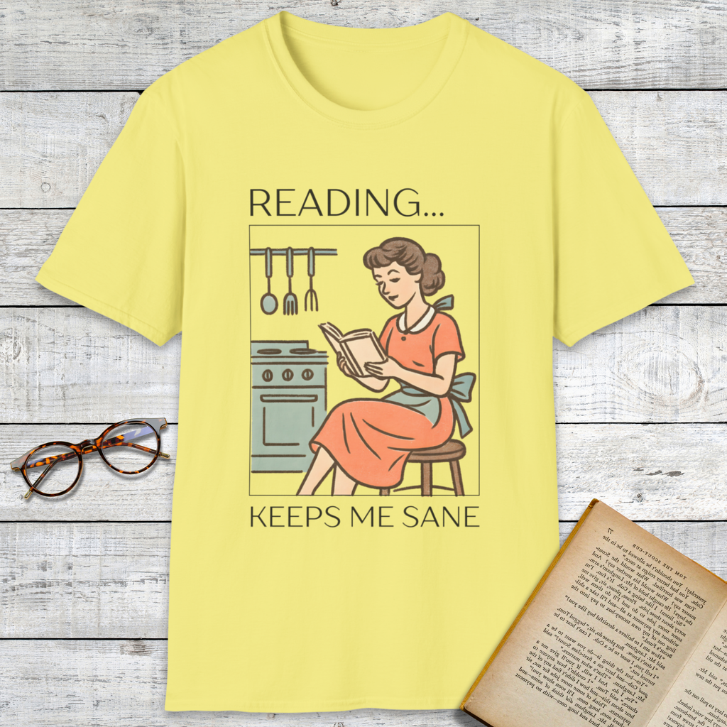Reading Keeps Me Sane T-Shirt