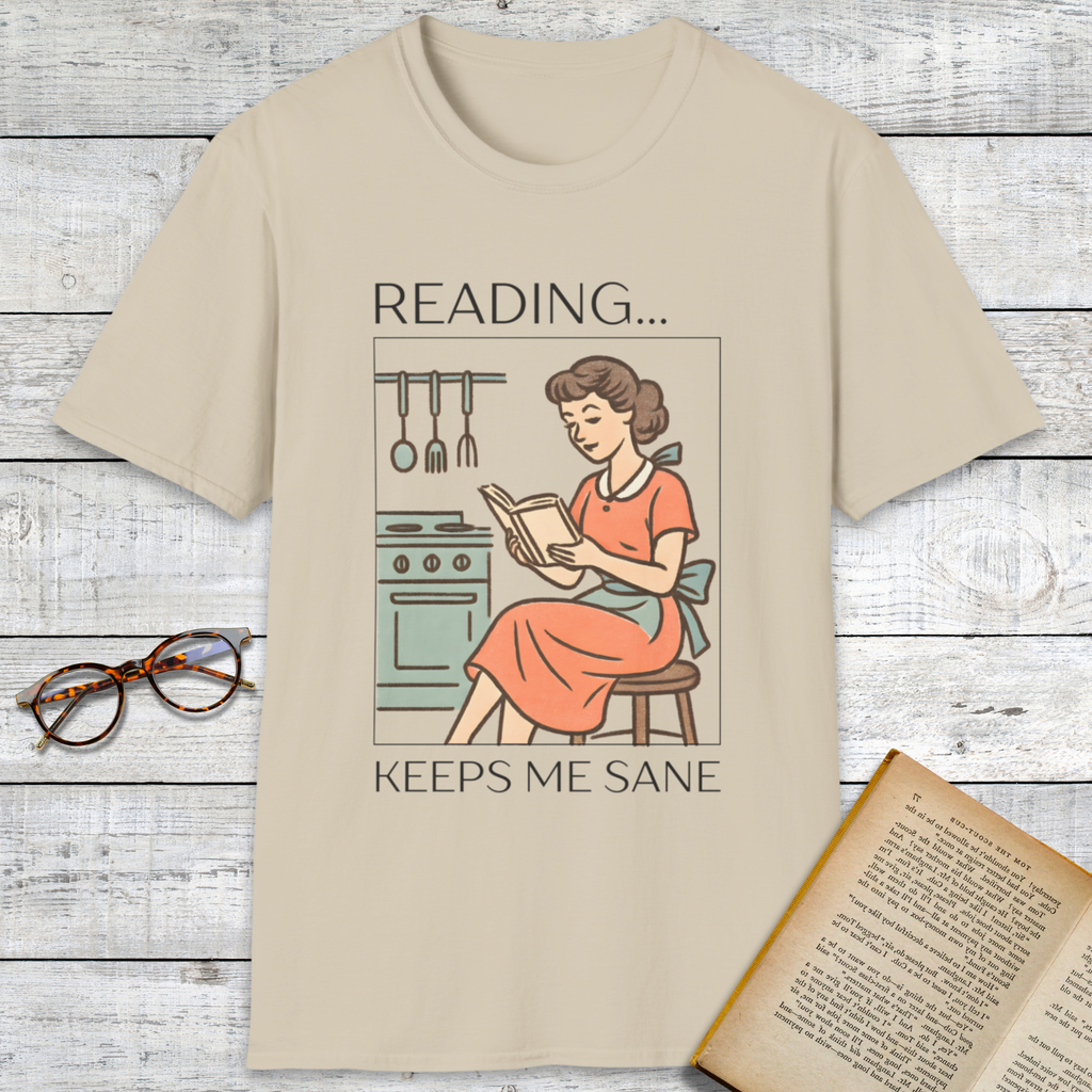 Reading Keeps Me Sane T-Shirt