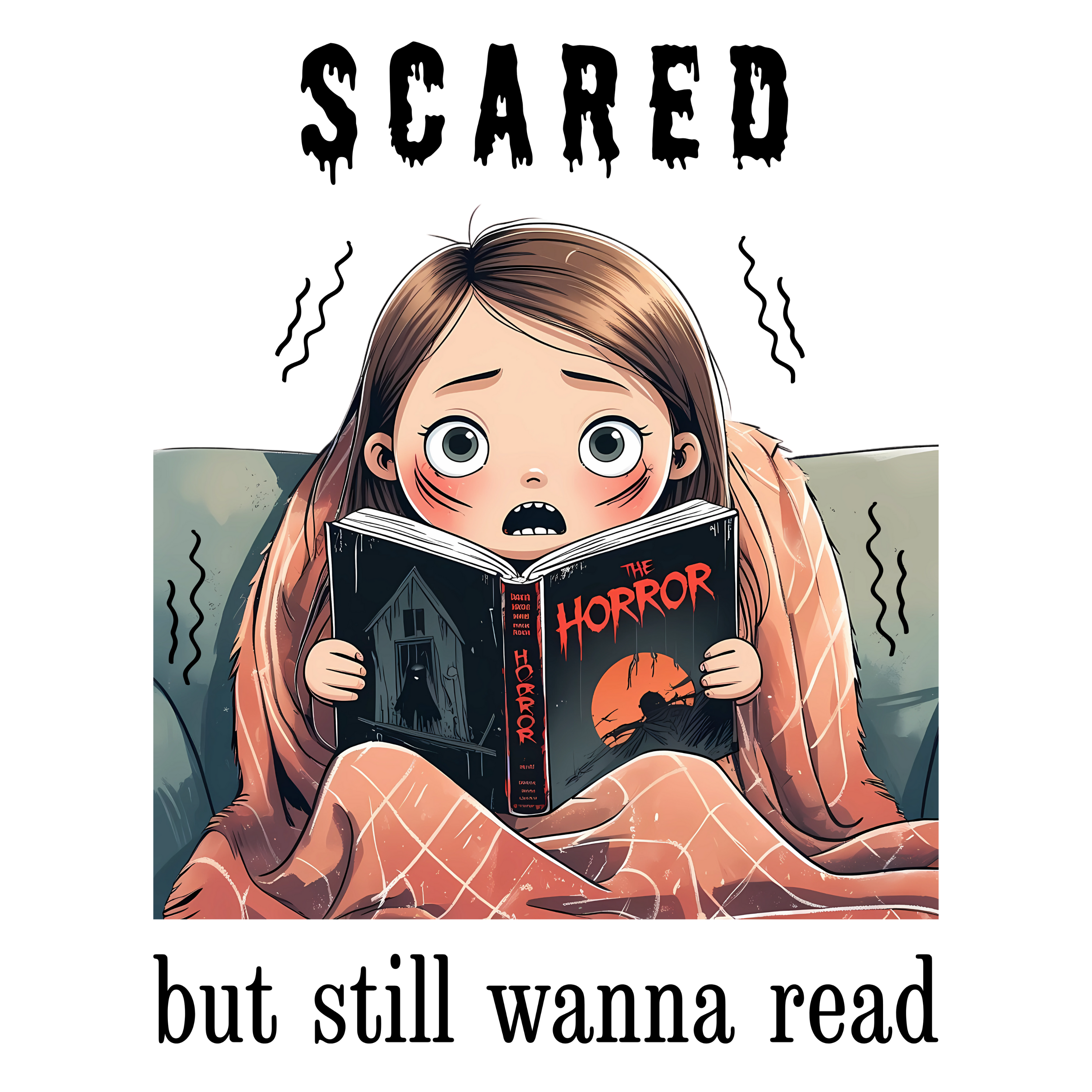 Scared But Still Reading T-Shirt