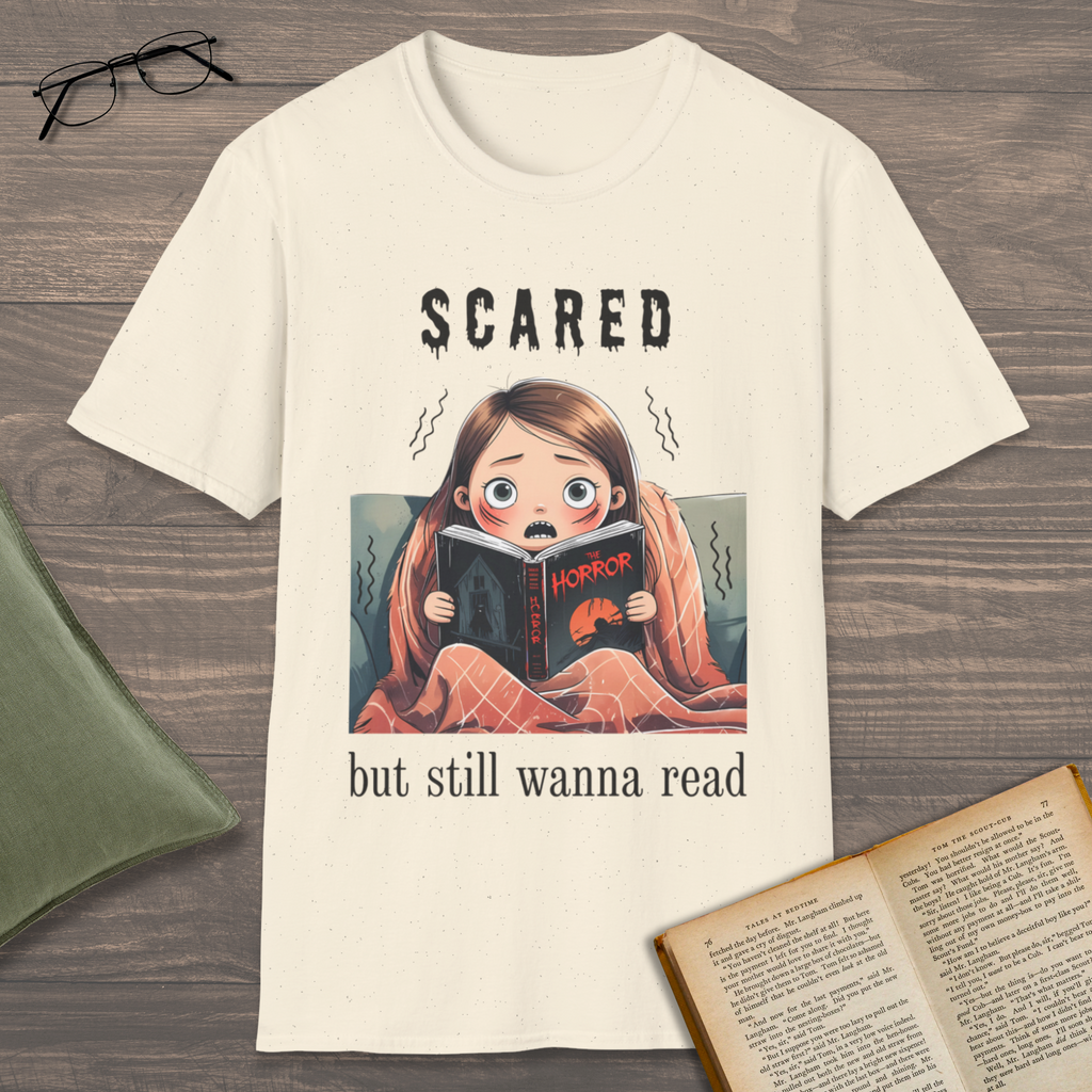 Scared But Still Reading T-Shirt