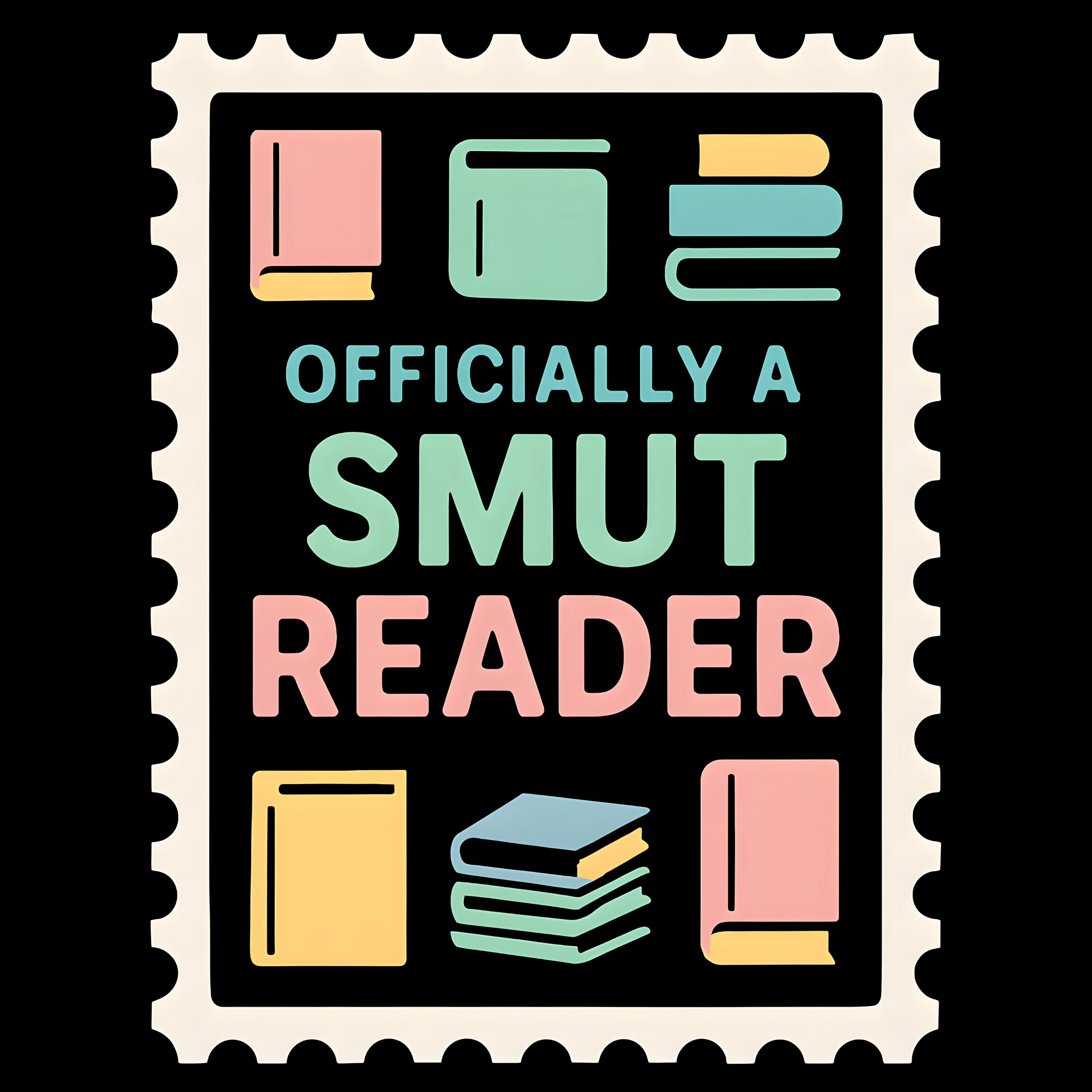 Smut Reader Stamp T-Shirt