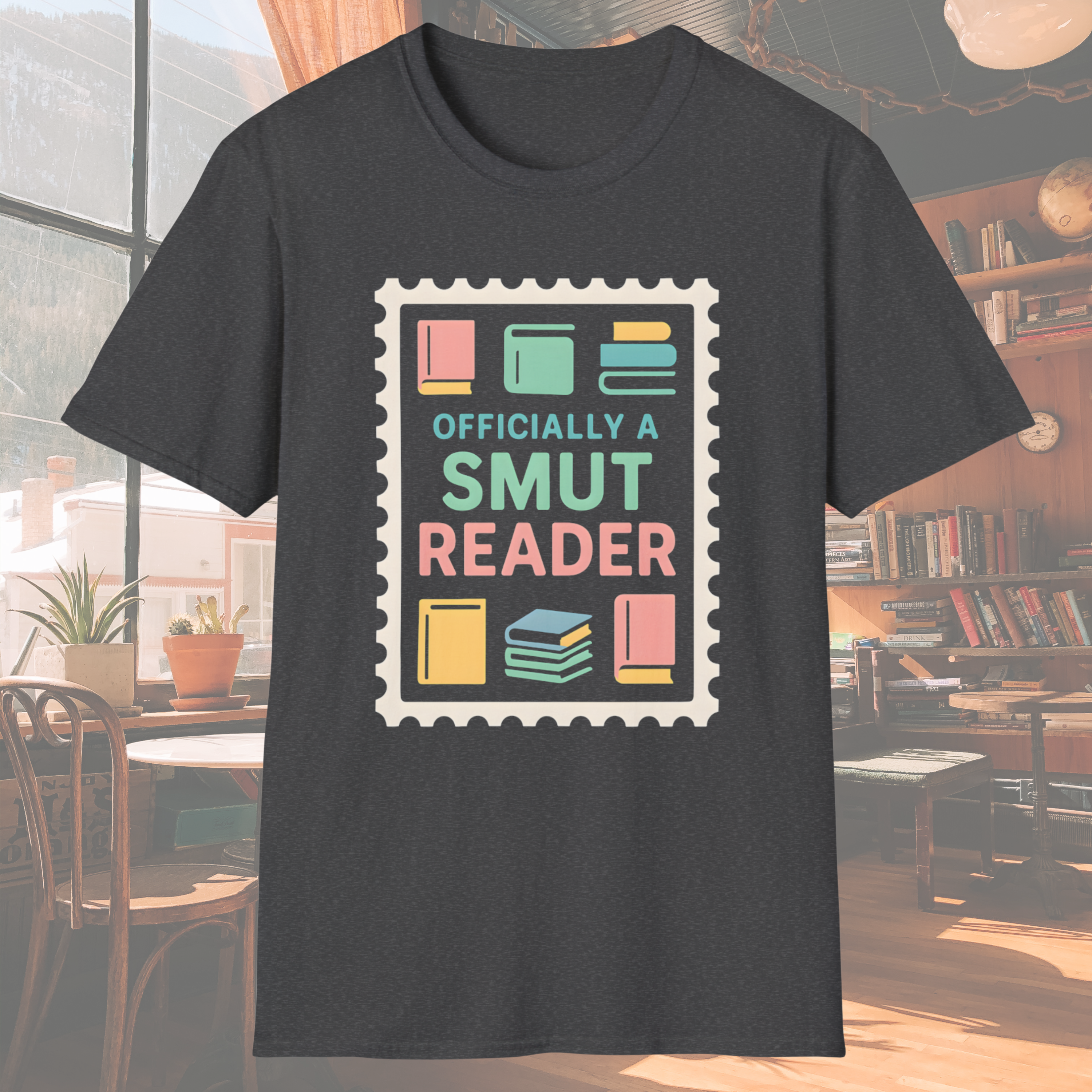 Smut Reader Stamp T-Shirt