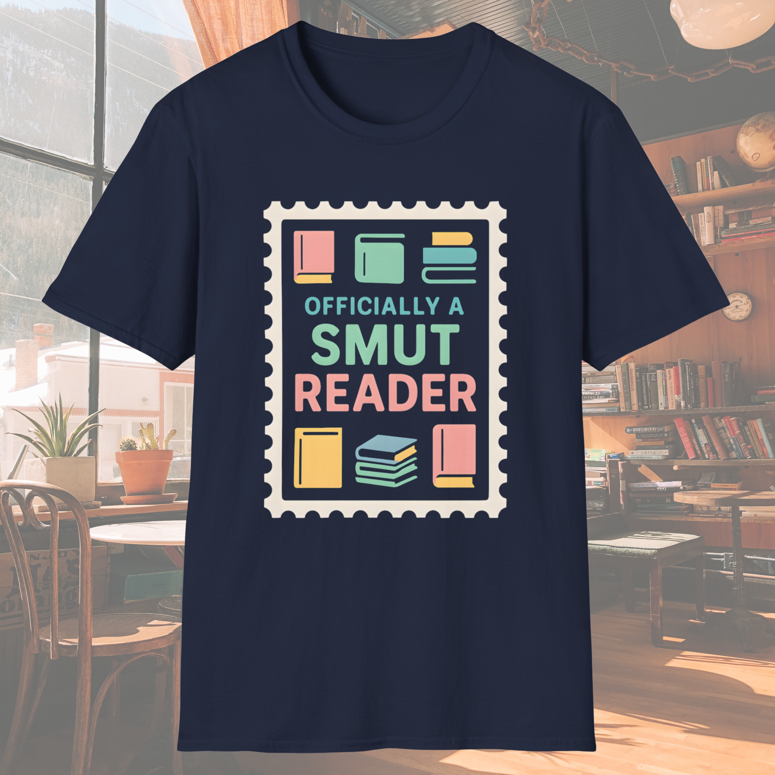 Smut Reader Stamp T-Shirt